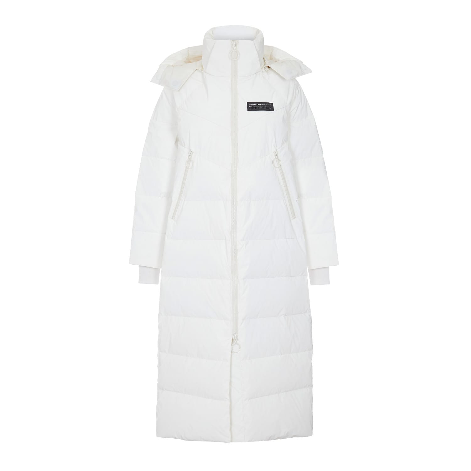white puffa coats
