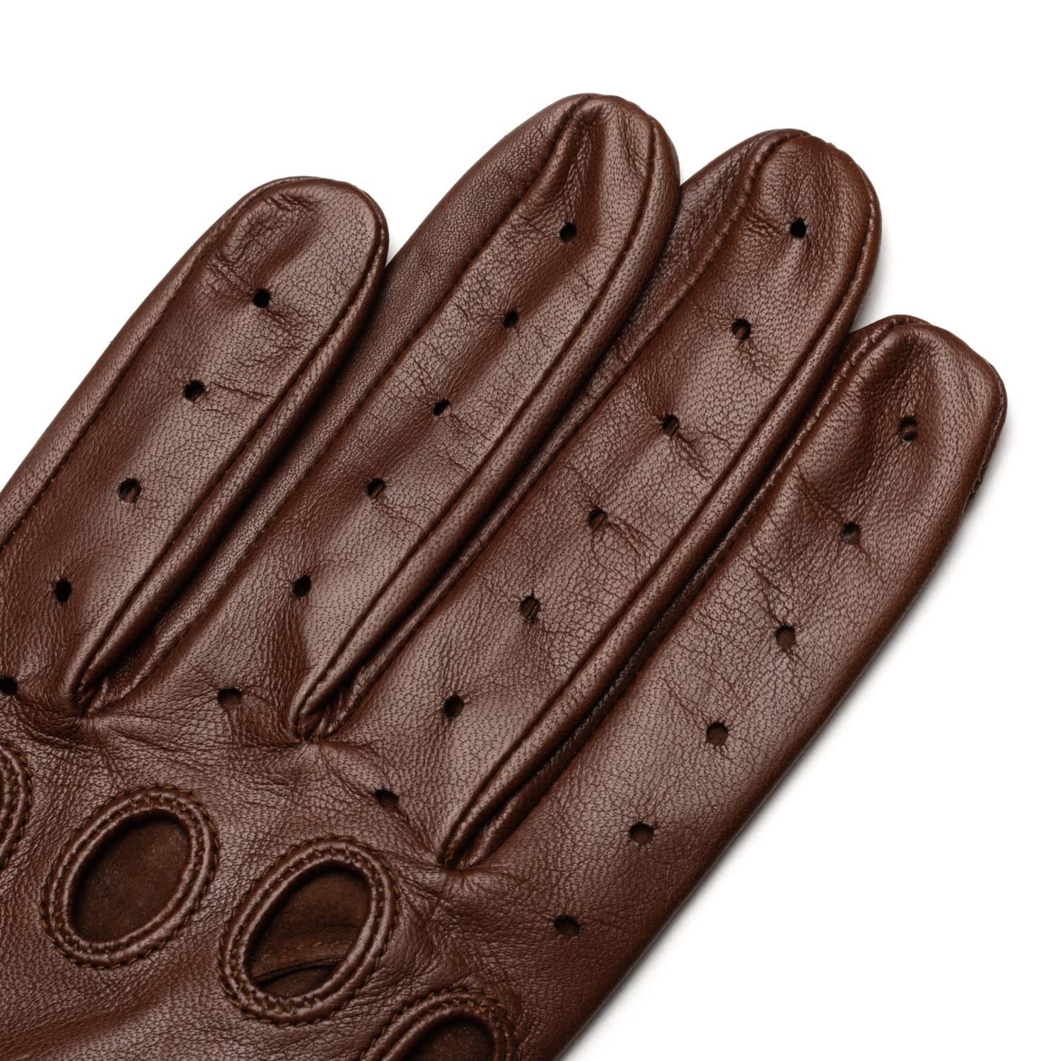 Elysian Fingerless Leather Gloves Unisex Stone Burner Wear