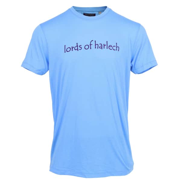 LORDS OF HARLECH Rob Logo Tee In Electric