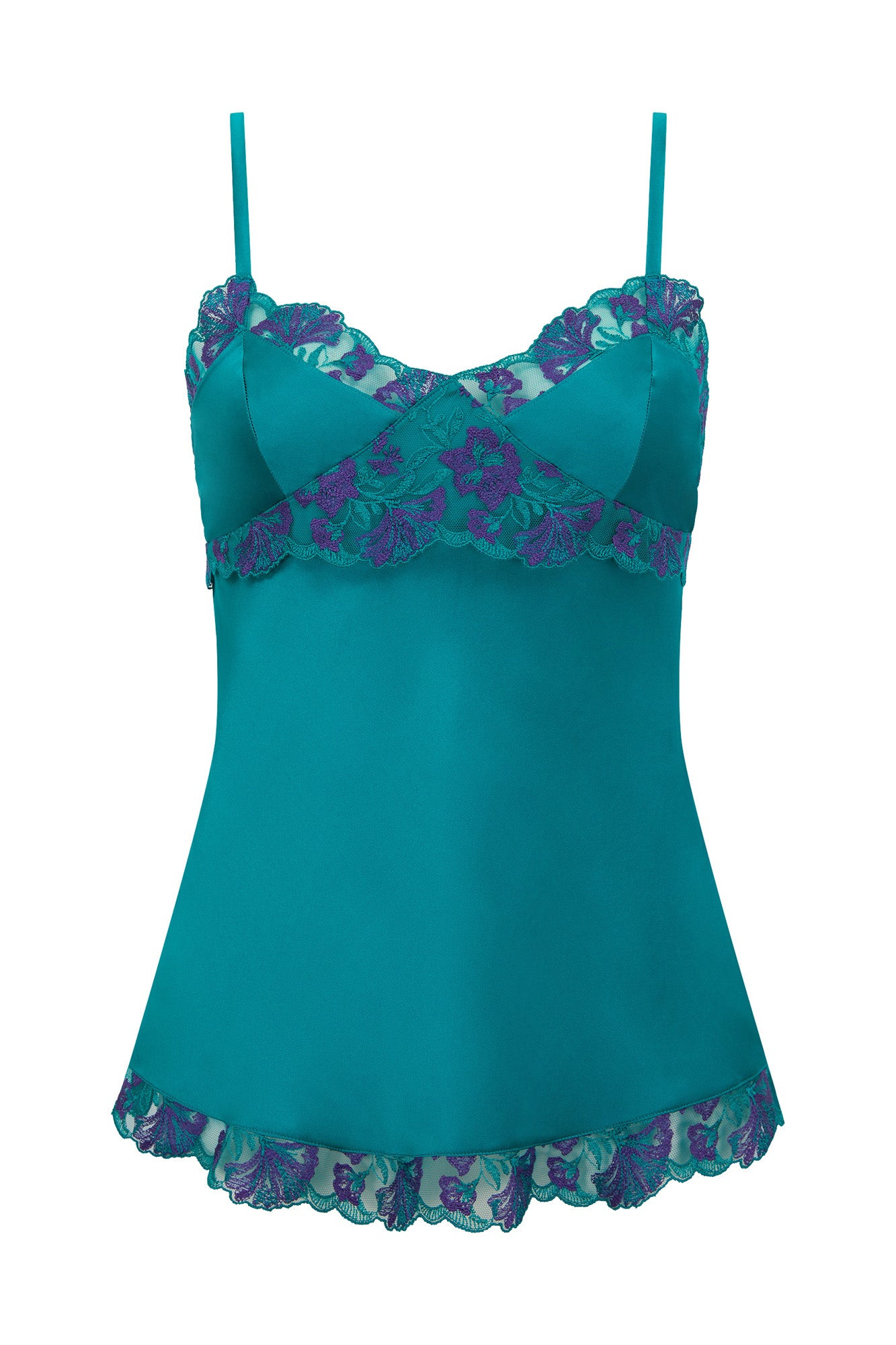 Scarlett Gasque Women's Green The Enchanted Teal Marilyn Camisole In Green