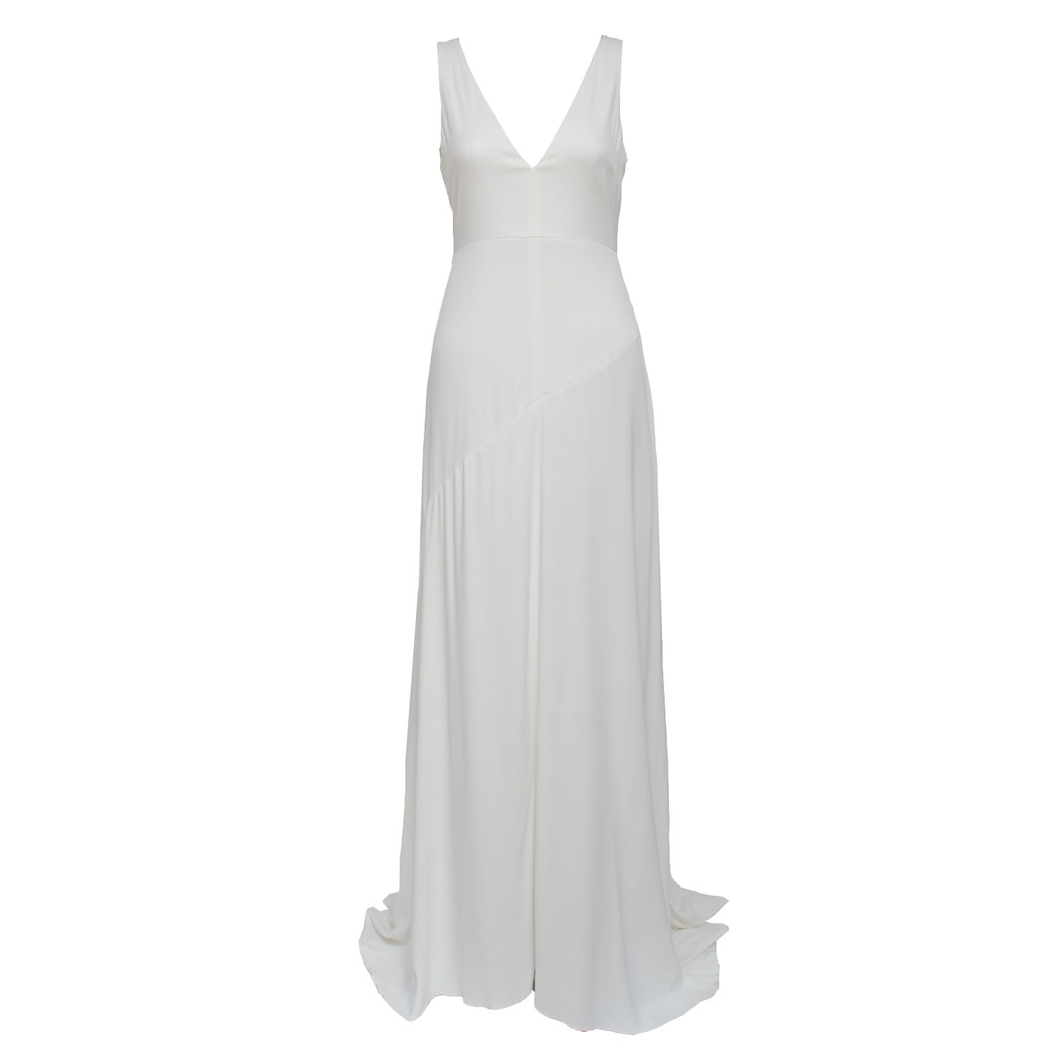 Women’s White The Artemisia Gown Extra Small Vanessa Cocchiaro