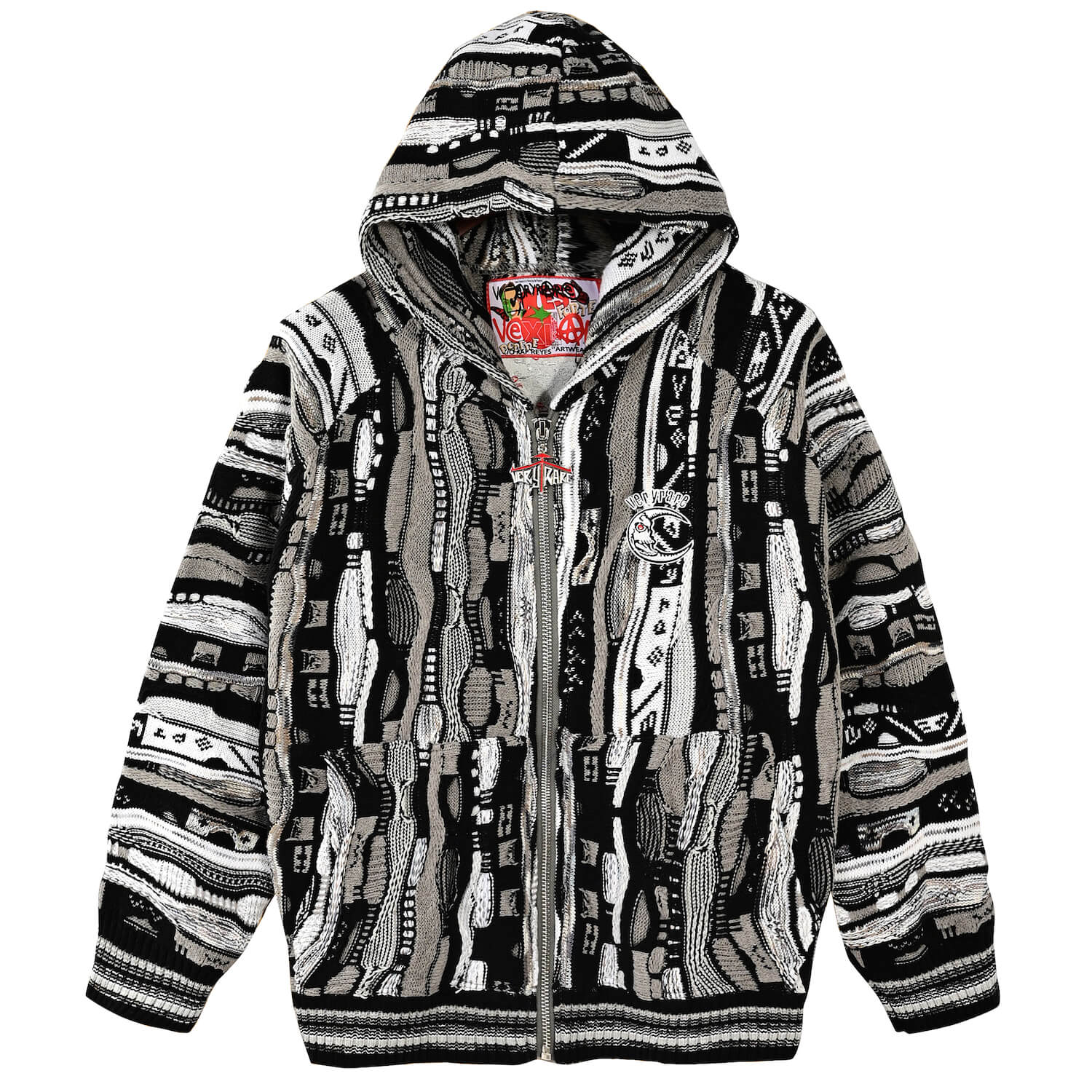 Veryrare Men's Black Metallic Mummy In Black