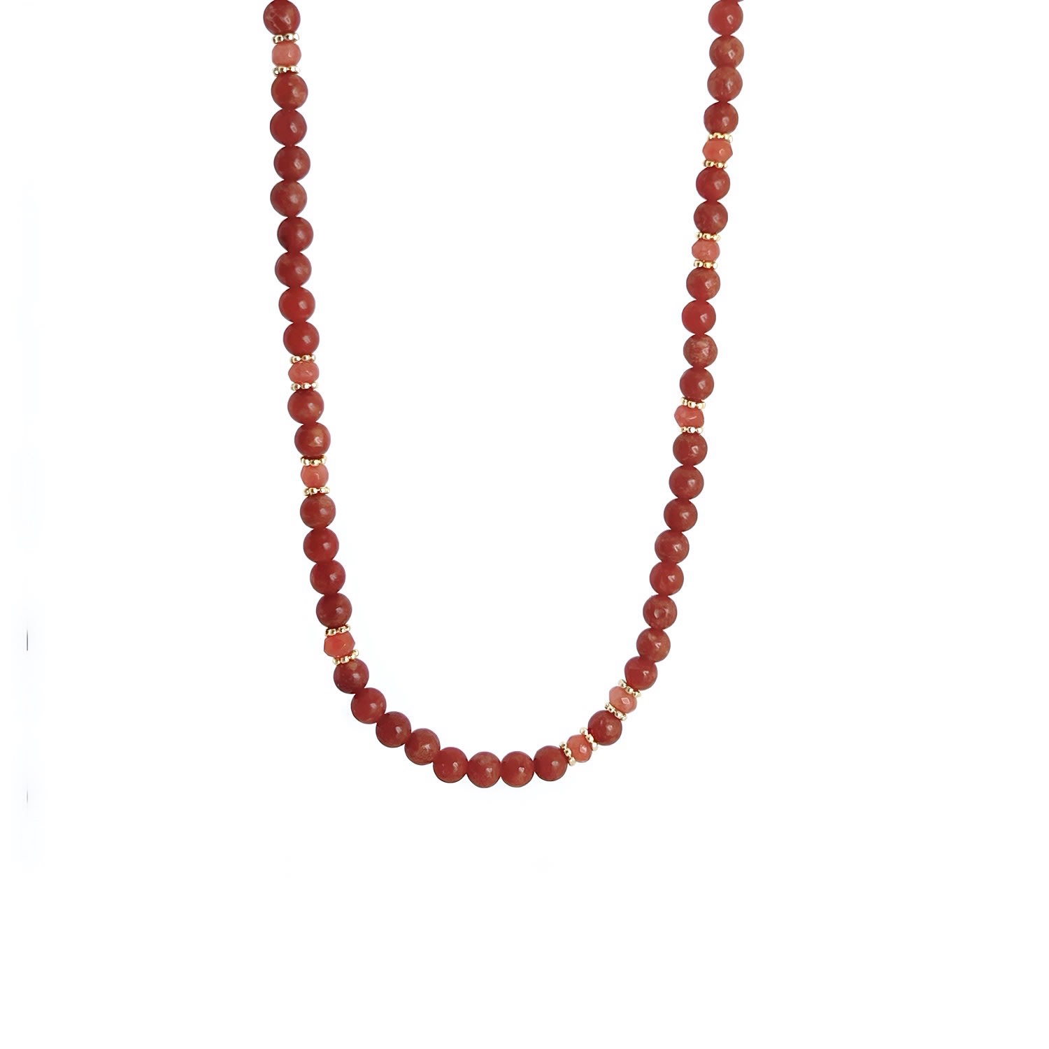 Women’s Red Adiana Coral Necklace Cvlcha