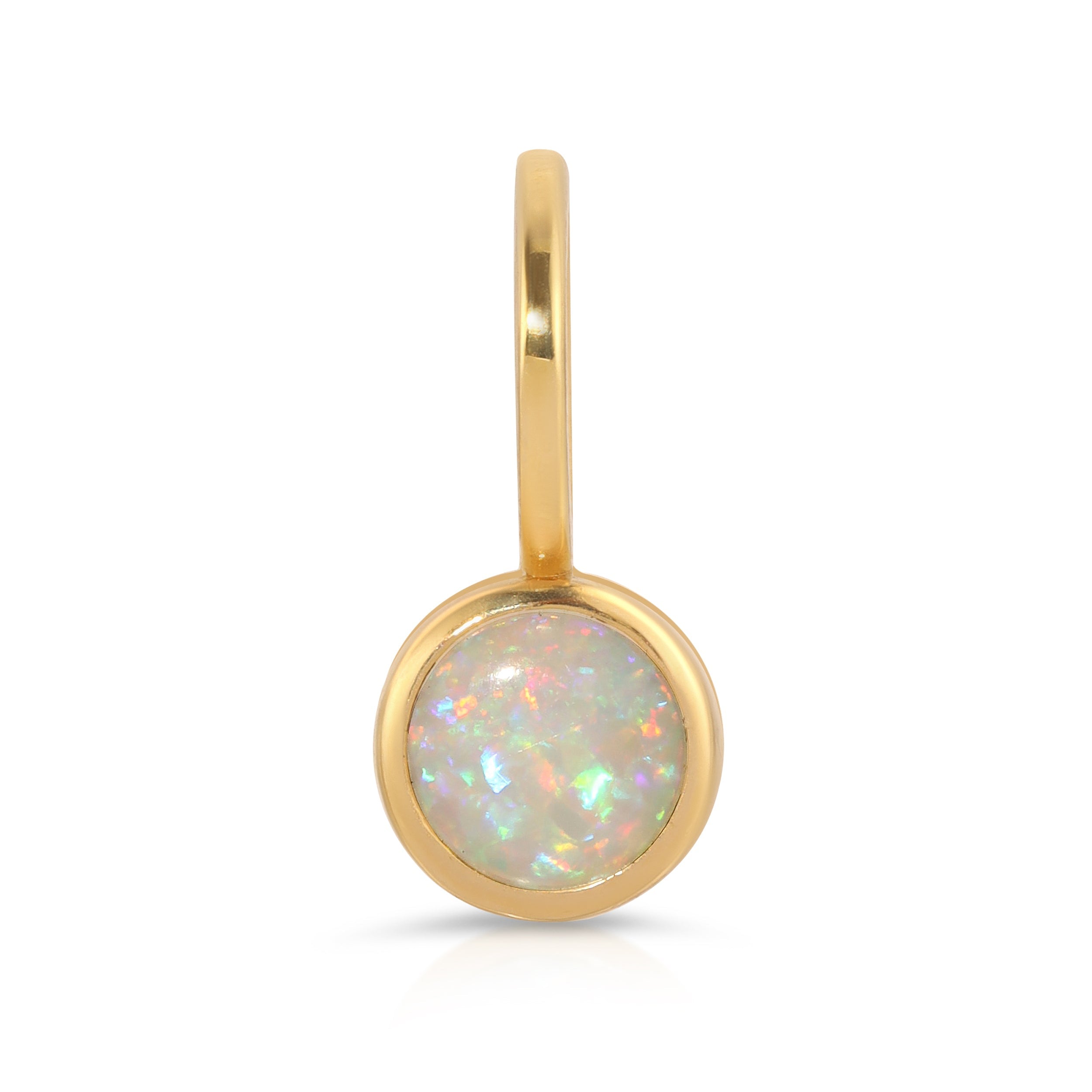 Maya Brenner Women's Gold Opal Dangle Charm In Gold