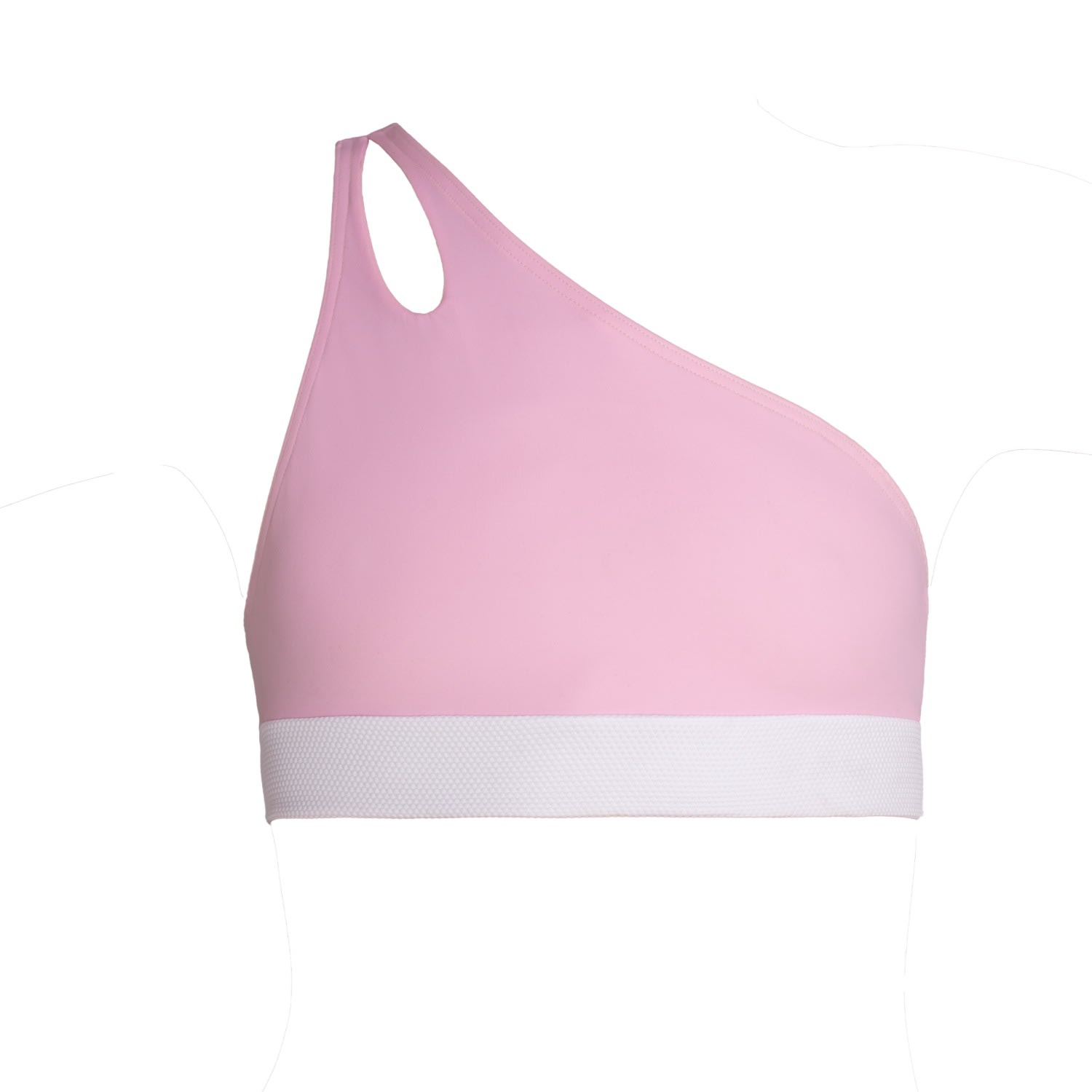 Women’s Pink / Purple Cotton Beach Bikini Top Pink Small Bodyguard