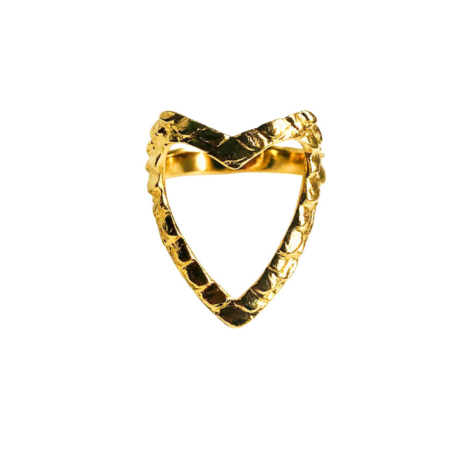 Aki Roc Jewelry Women's Free Love Ring- Gold