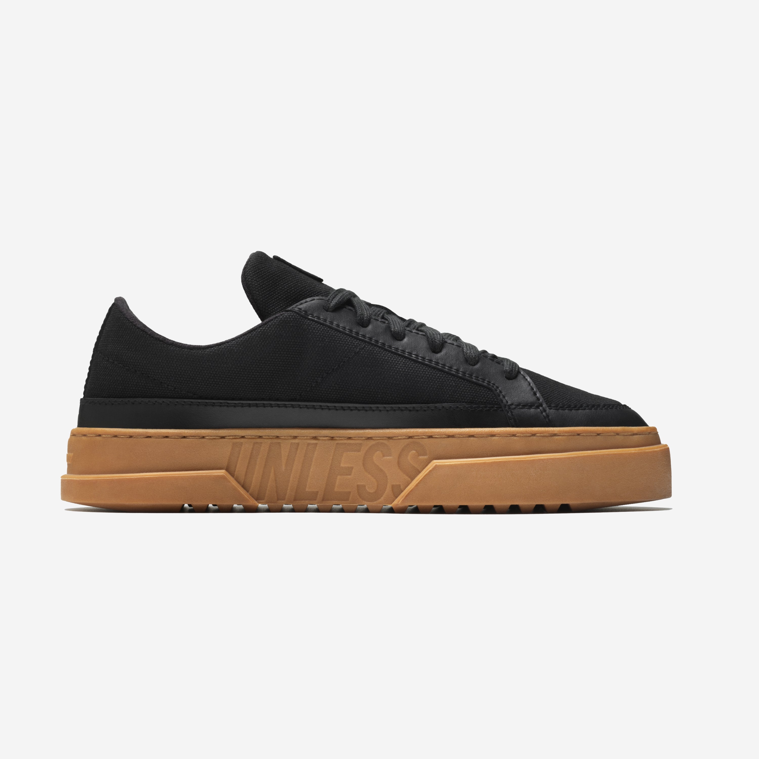 Unless Collective Women's Black / Neutrals The Degenerate Sneaker - W - Black In Black