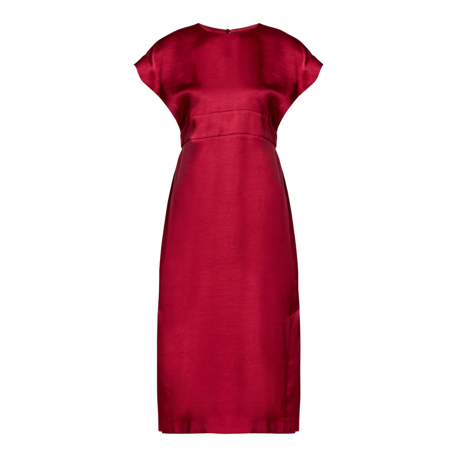 ruby cocktail dress Shiv Red Satin | Helen McAlinden $75 - $100 this dress combines playful Casual Dresses Ashley Stewart Ruby red dress Style:B Cross Back