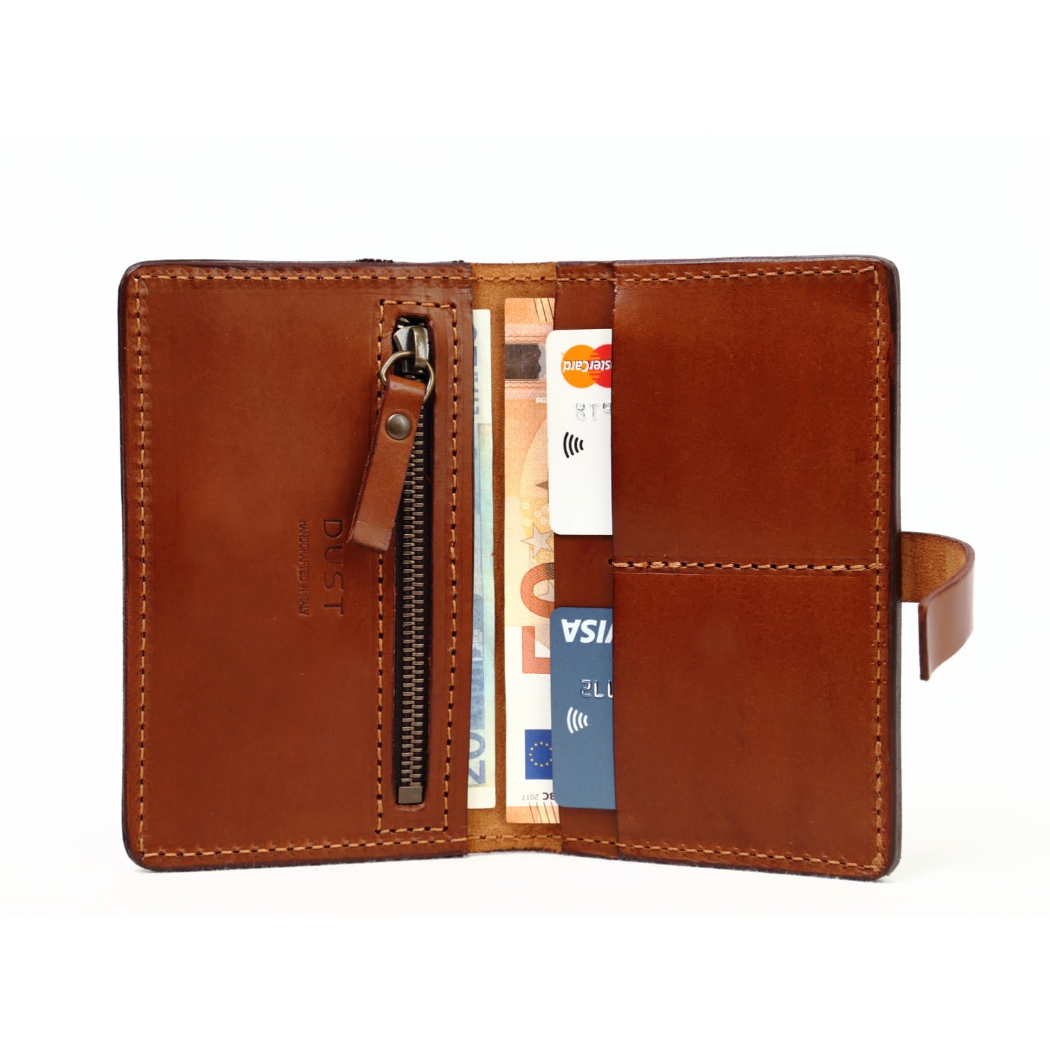 Women’s Leather Wallet Cuoio Brown The Dust Company