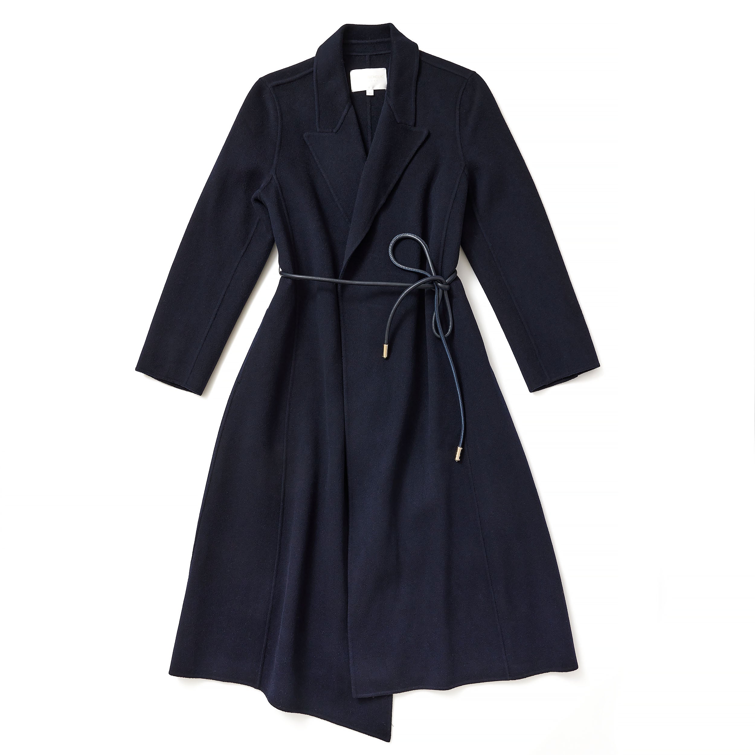Lindsay Nicholas New York Women's Blue Royce Coat In Navy In Blue
