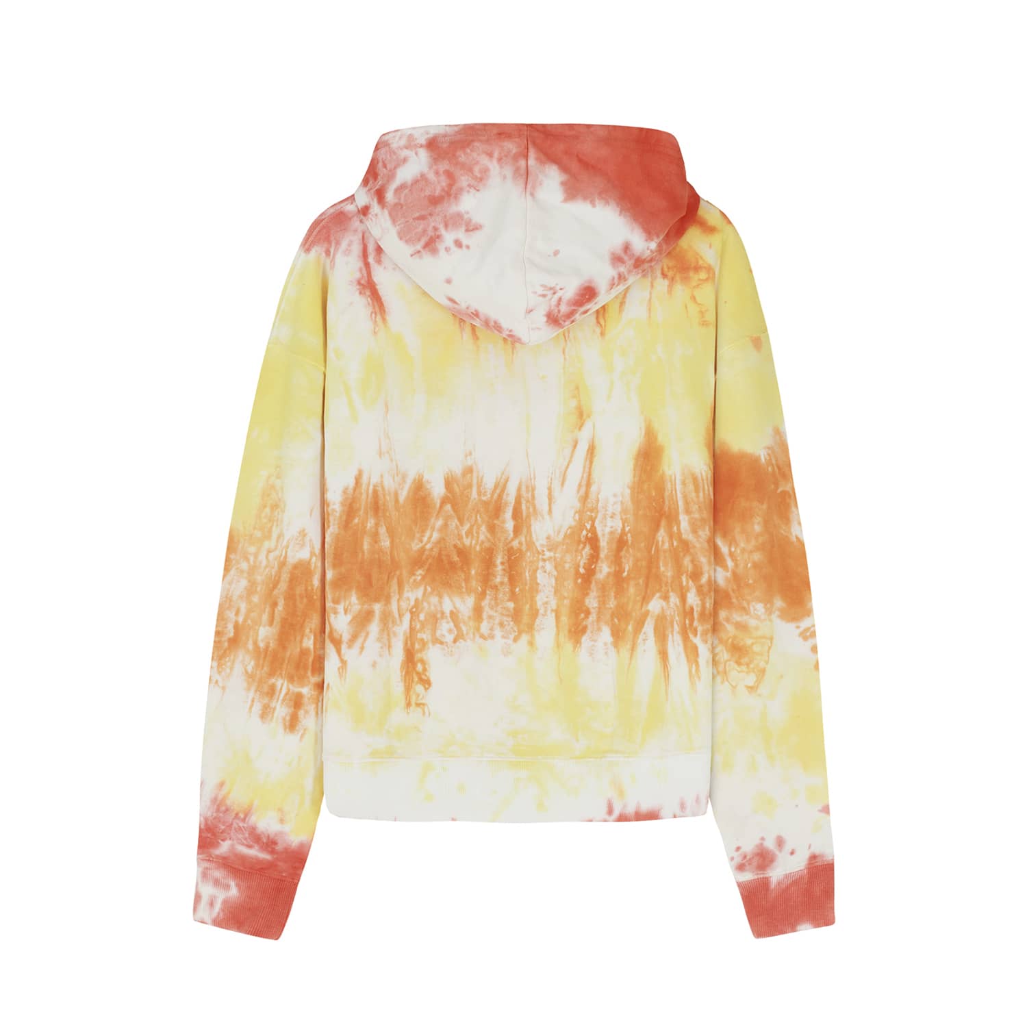Oversized Hoodie In Tie Dye Jersey GENERATION78 Wolf Badger