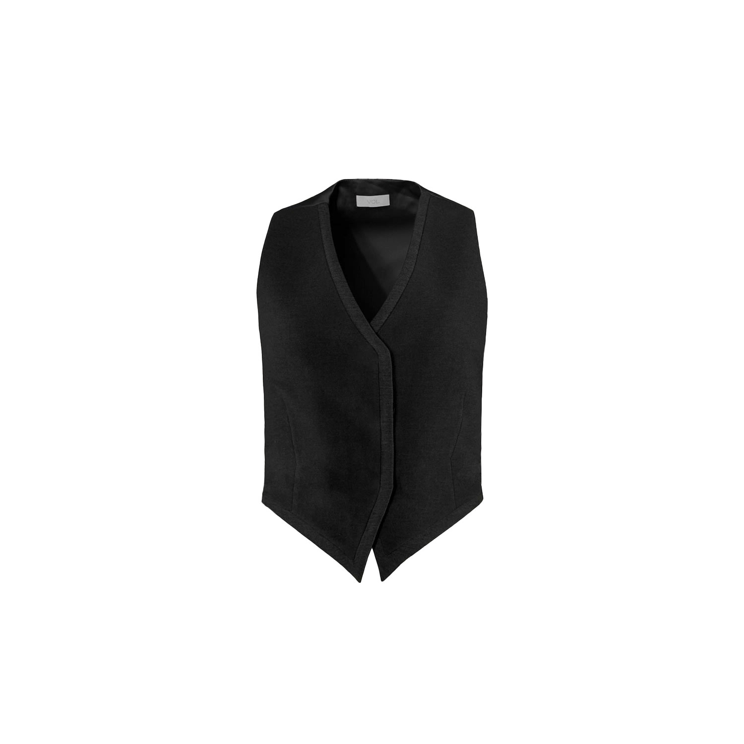 Vestiaire D'un Oiseau Libre Women's Black Merino Vest In Black