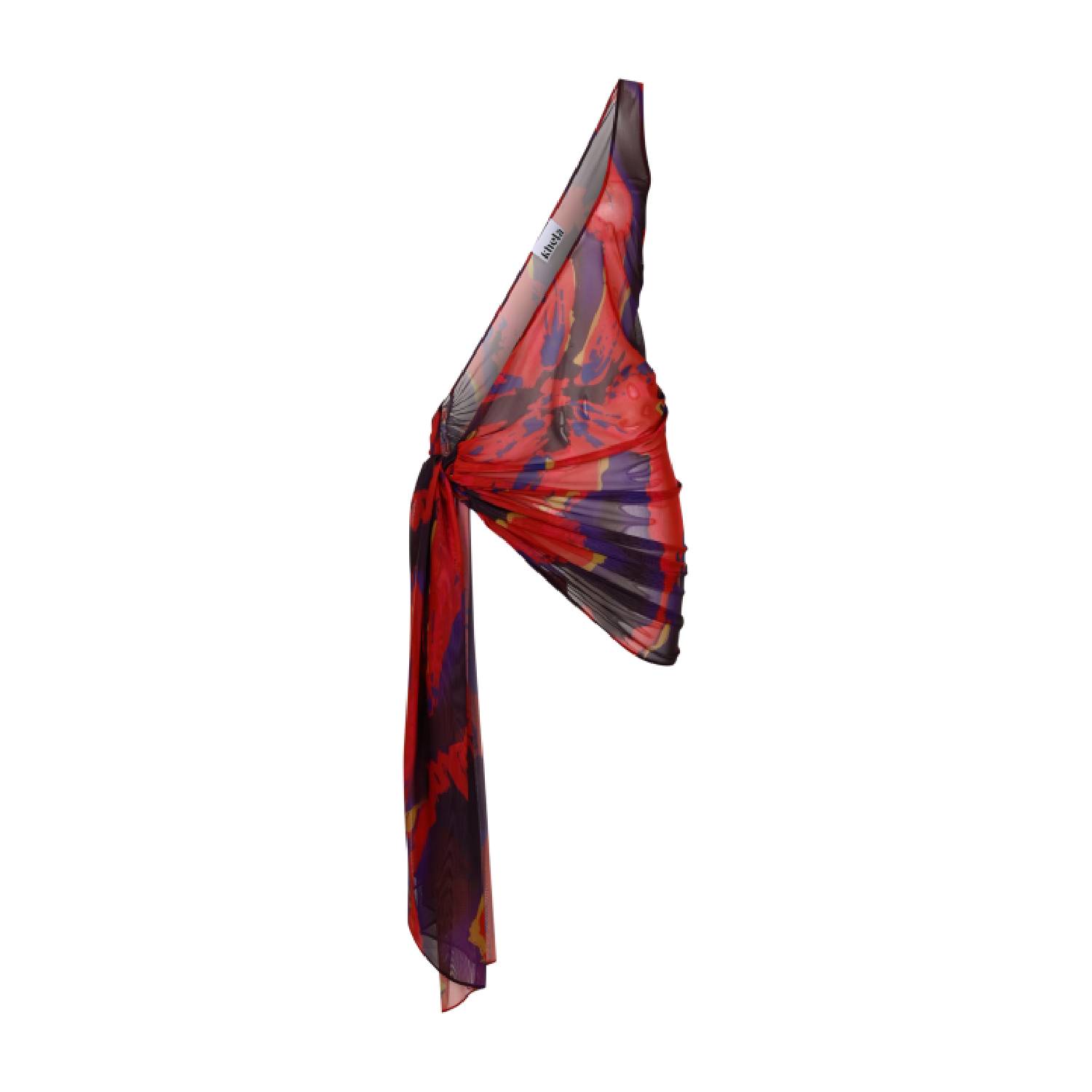 Khéla The Label Women's Unbothered Pareo In Flower Print