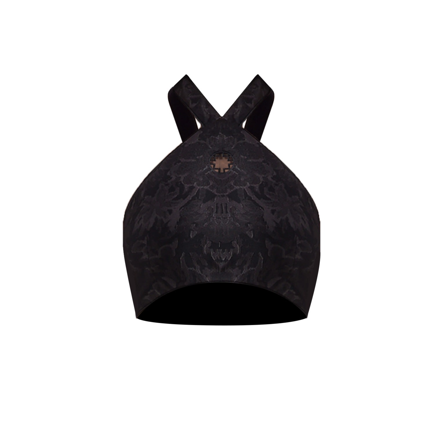 Noushella Women's Anahata Cropped Top In Black Elysium In Black