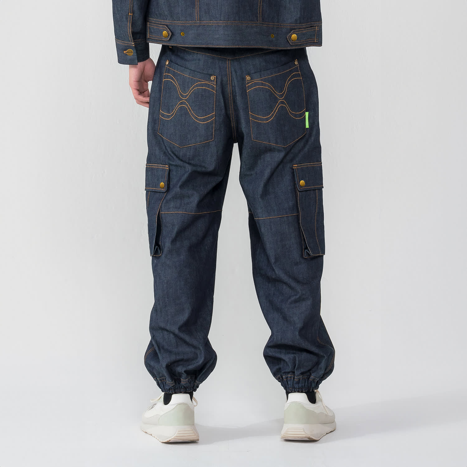 Denim jogger pants - Men