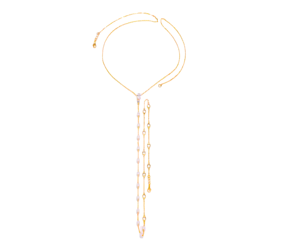 Amoura Jewelers Women's Gold Esmra Back Chain