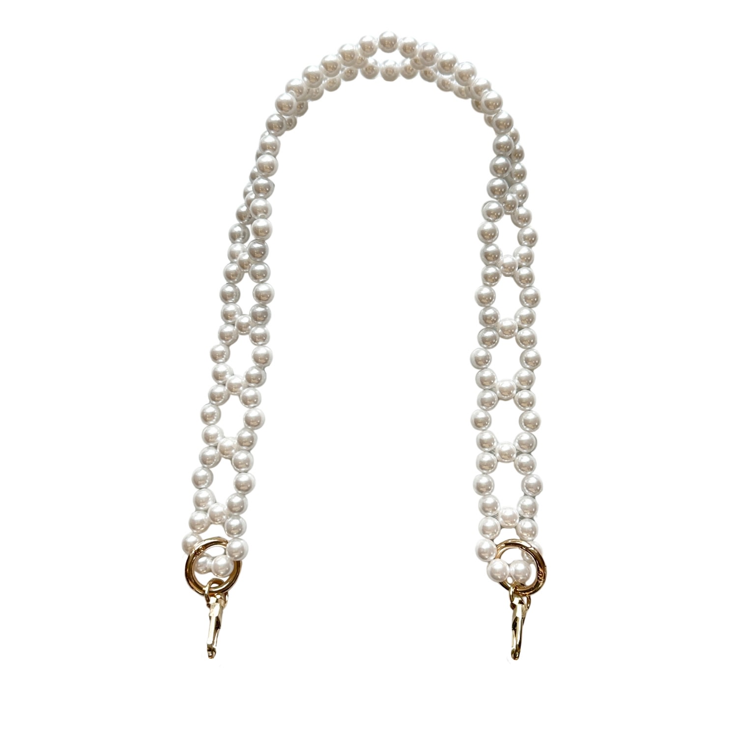 Closet Rehab Women's White Pearl Purse Strap