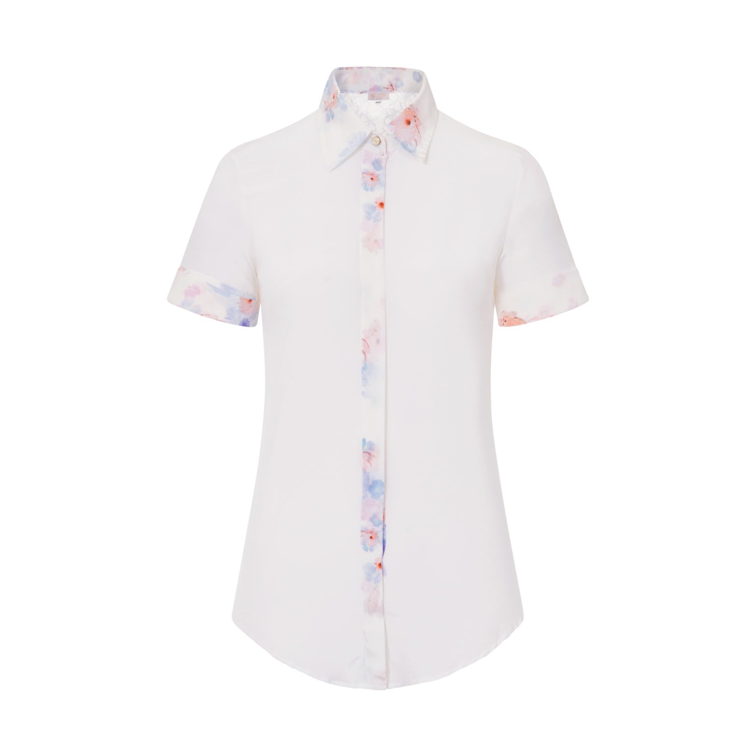 Women’s White Classic Silk Shirt Large Sophie Cameron Davies