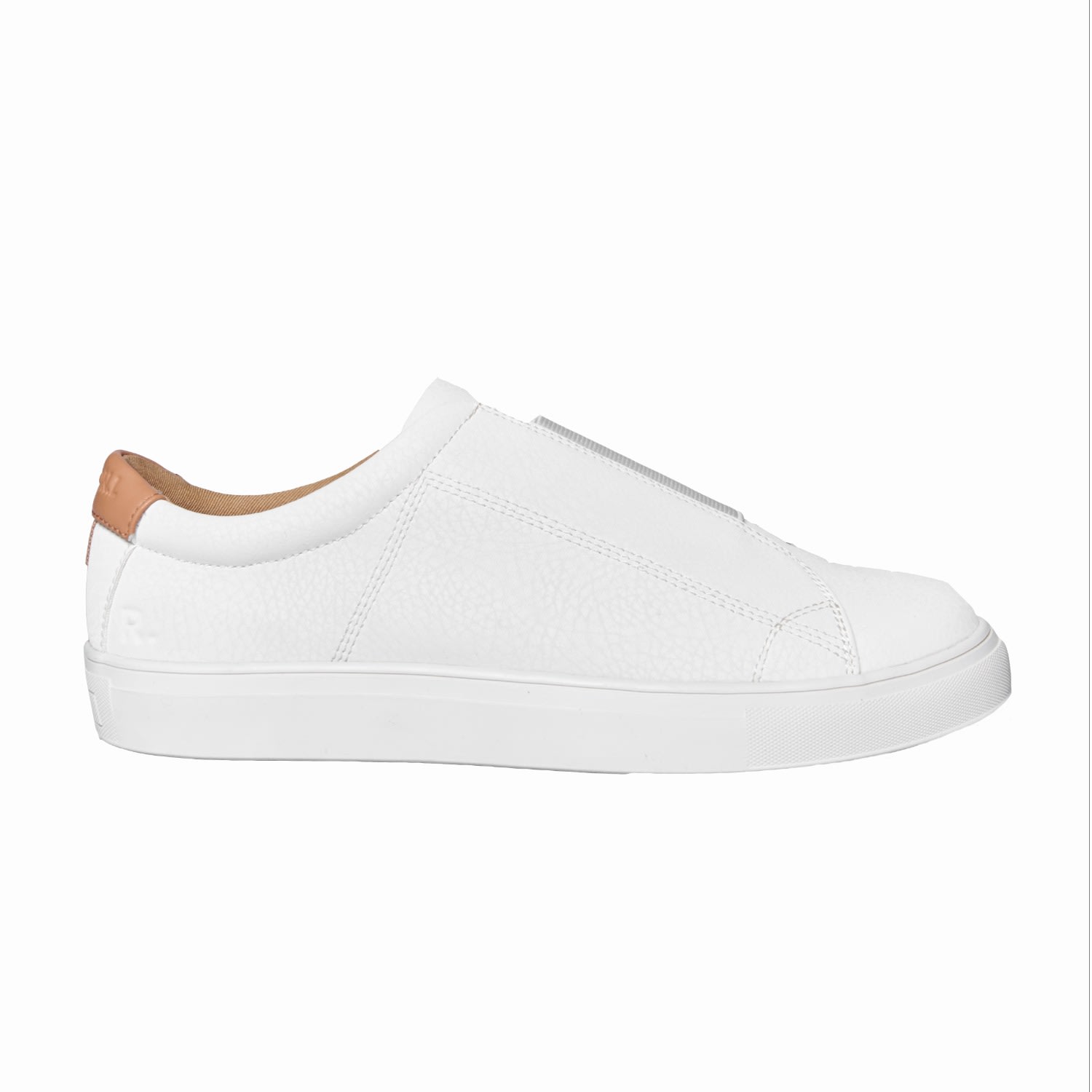 Ration.l Men's White R-joy Slip On - Lunar Rock Grey In White