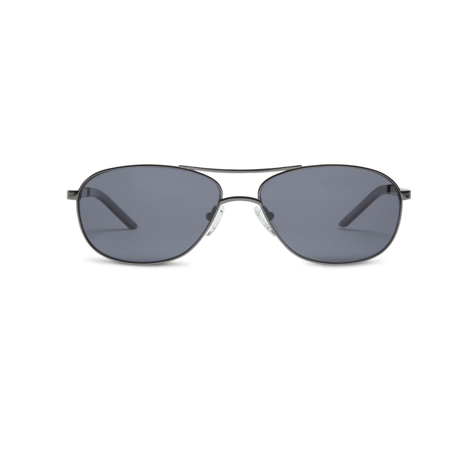 Men’s Black / Grey High Flyer Two - Aviator Sunglasses - Gunmetal One Size Gazal Eyewear