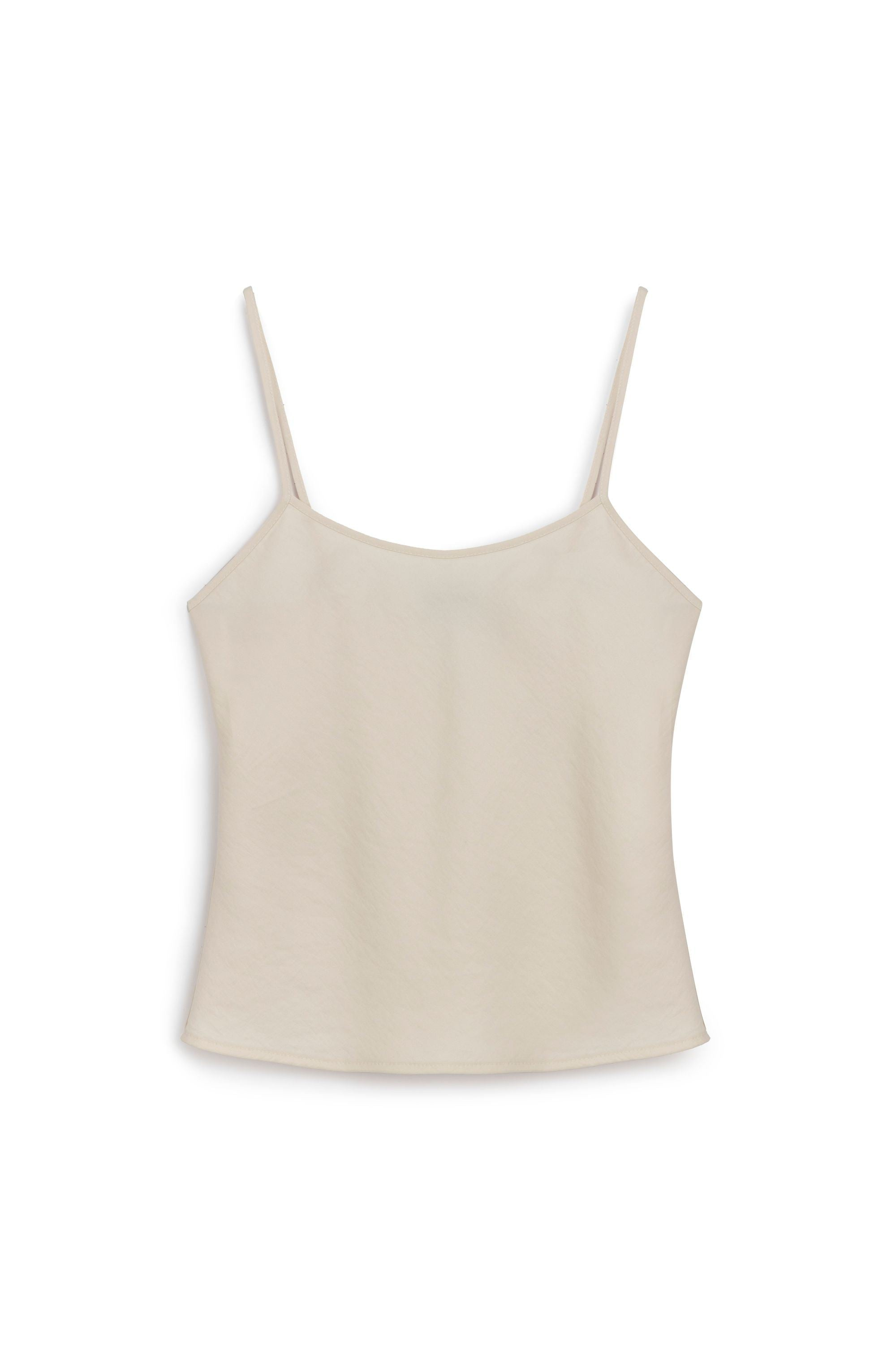 Nocturne Women's White Blouse With Rope Straps