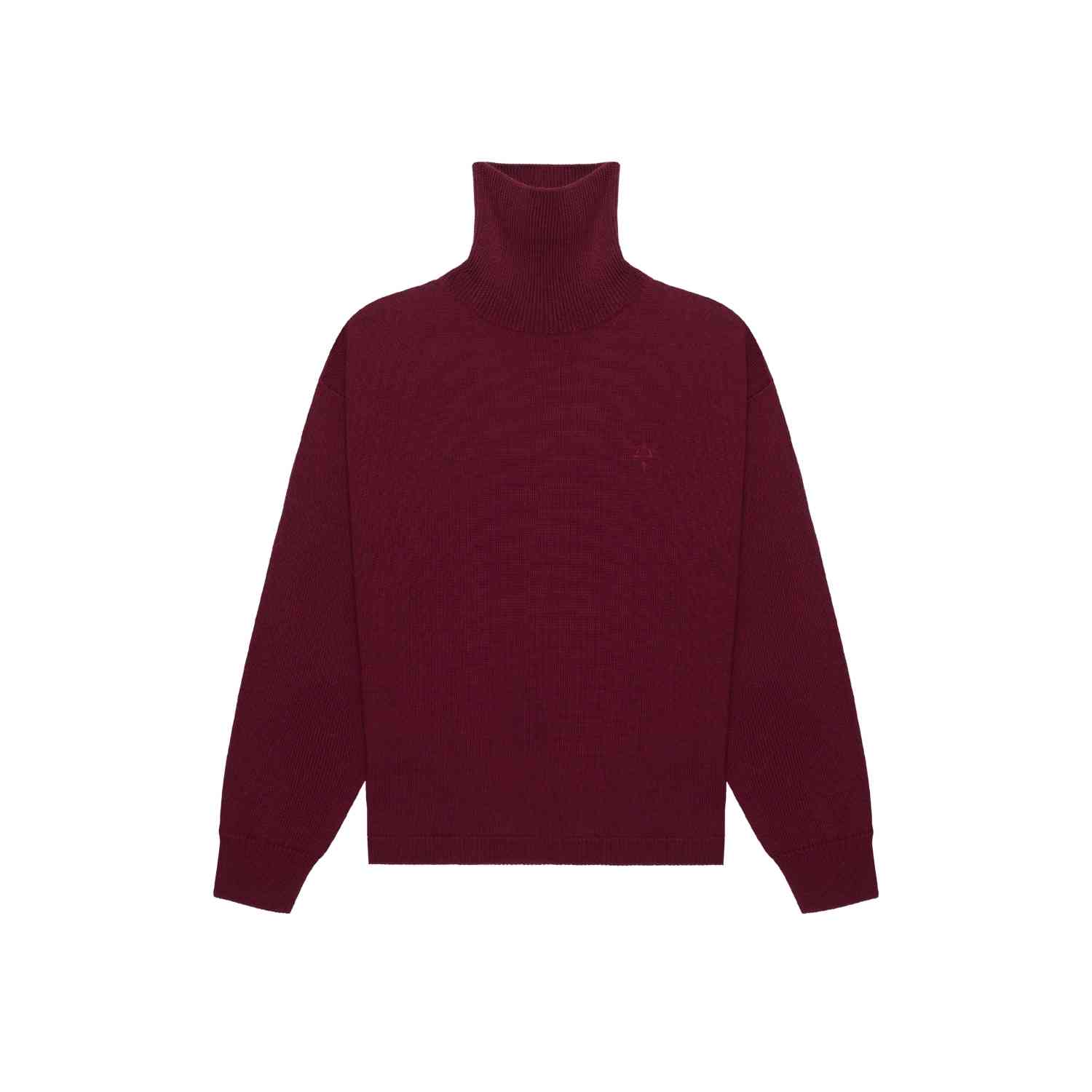 Place Of Elms Men's Red Barolo Turtleneck Sweater In Red