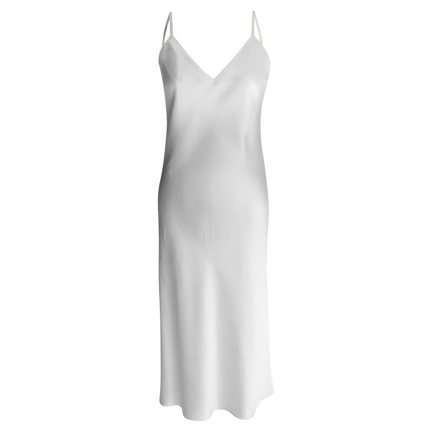 pure silk slip dress