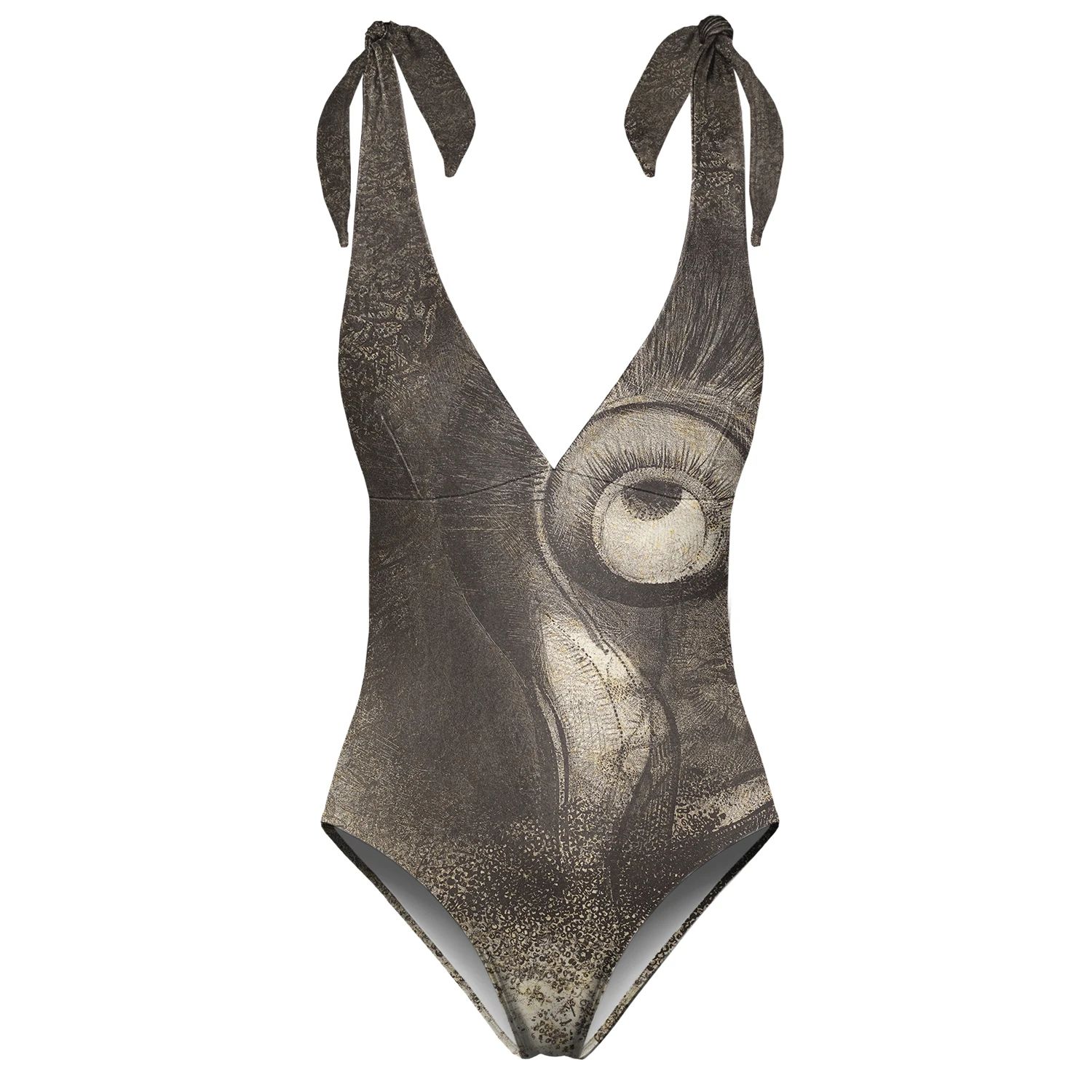 Aloha From Deer Women's Neutrals First Vision Attempted One Piece Swimsuit