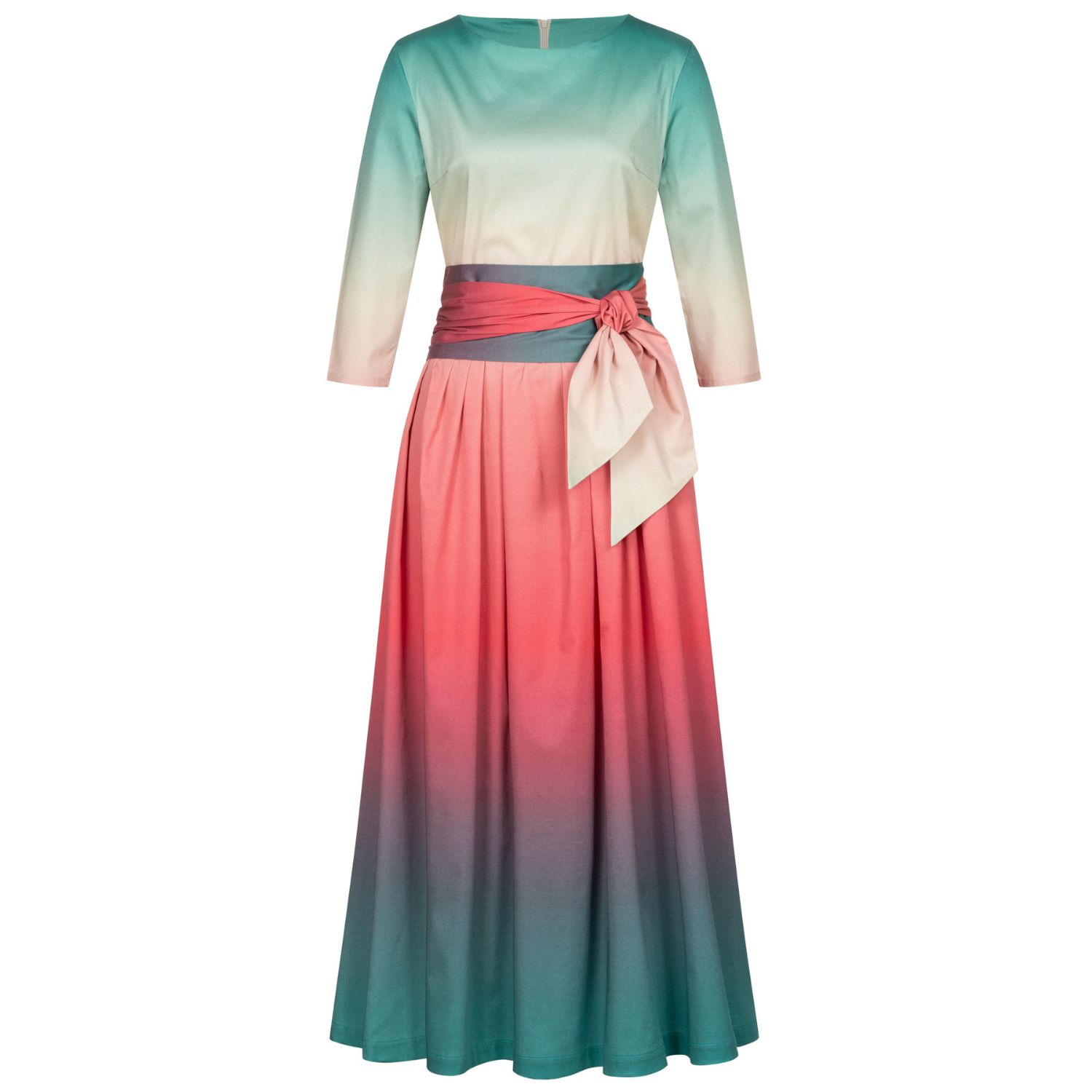 Marianna Déri Women's Pink / Purple / Blue Gradient Maxi Dress In Pink/purple/blue