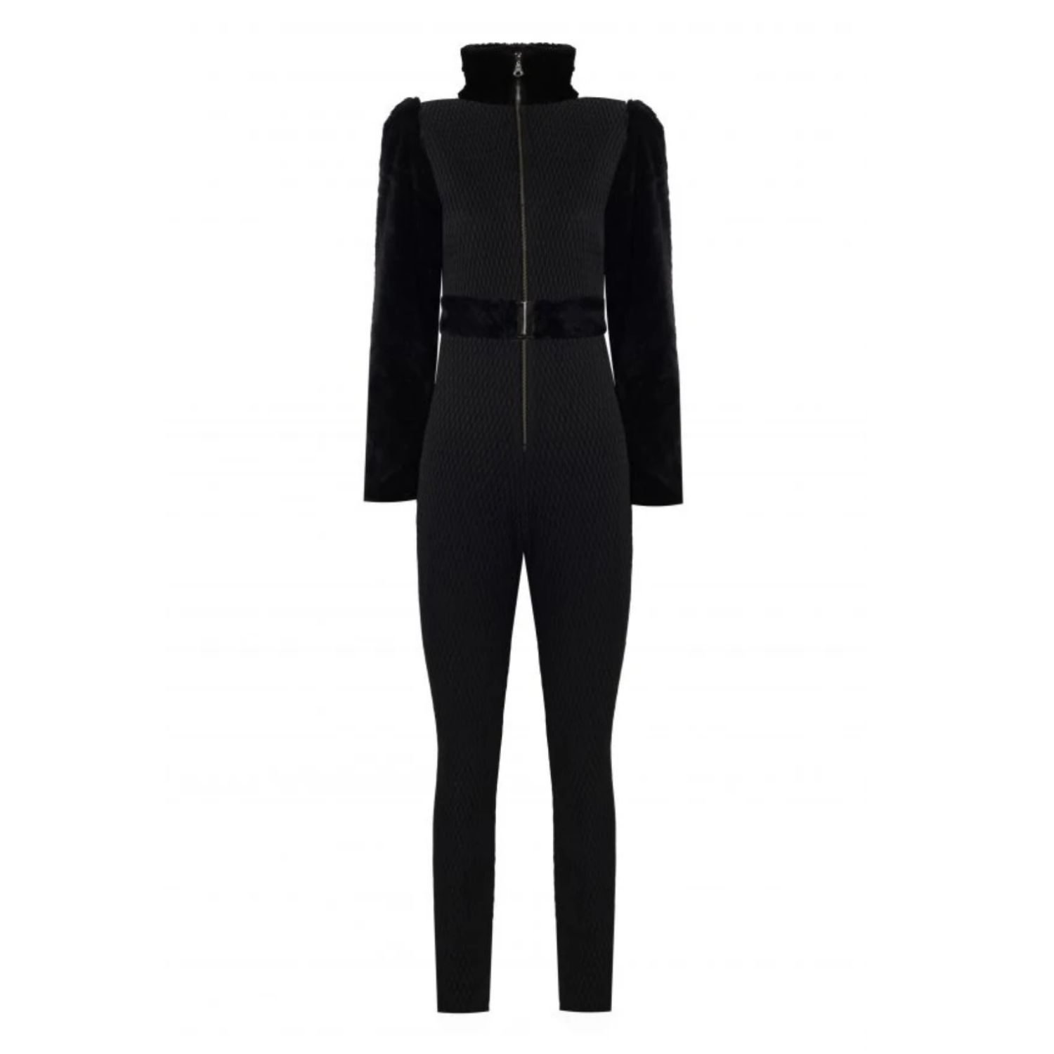 Nur Karaata Women's Cheval Blanc Black Skisuit In Black