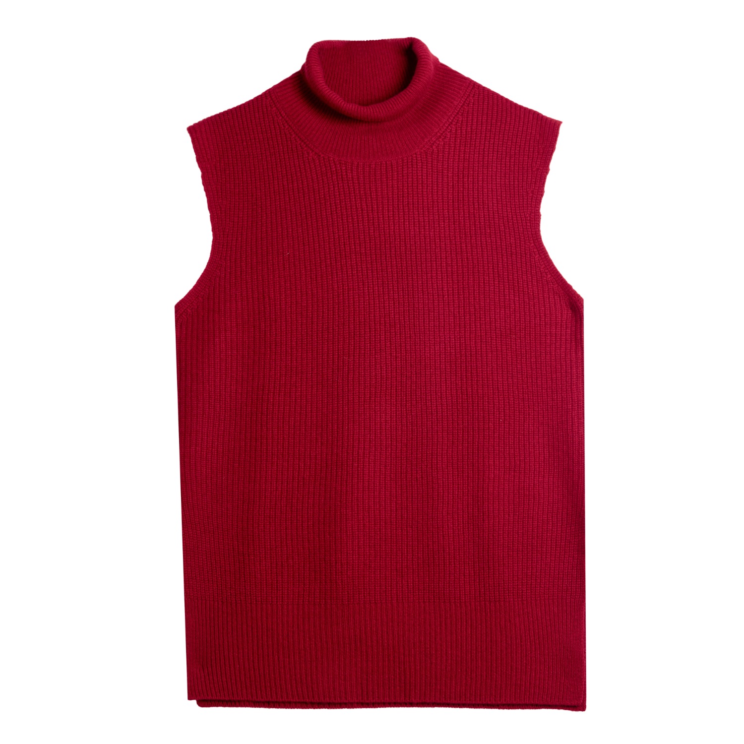 Bel Cashmere Women's Red Olivia Burgundy Vest In Red