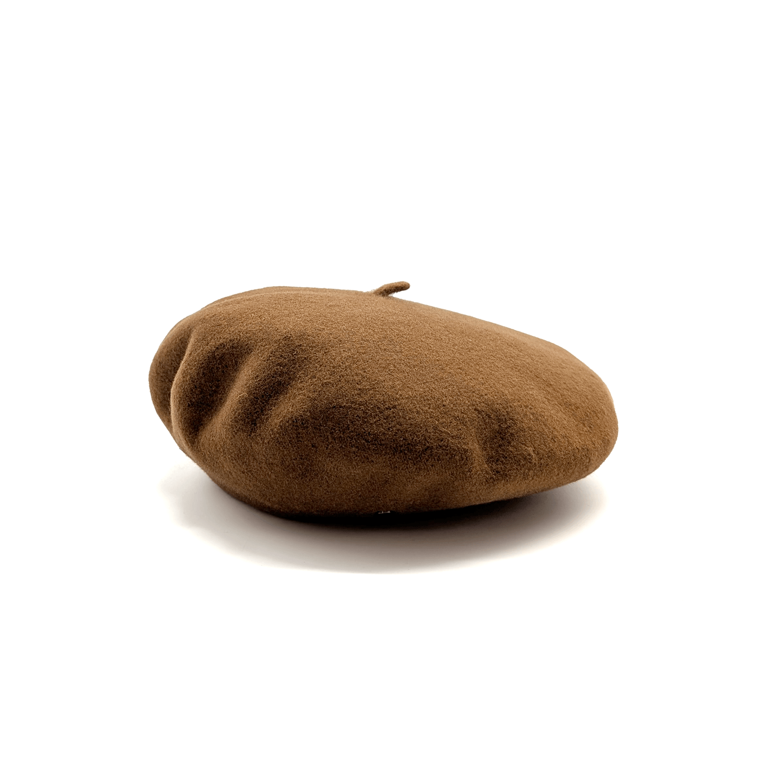 Doria 1905 Women's Brown Wool Felt Basque Cap In Brown