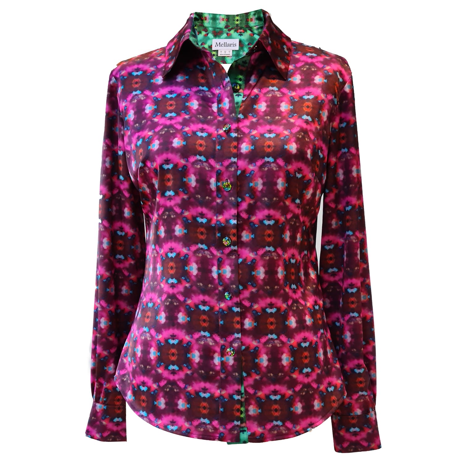 Women’s Pink / Purple Hayley Pink Shirt Medium Mellaris