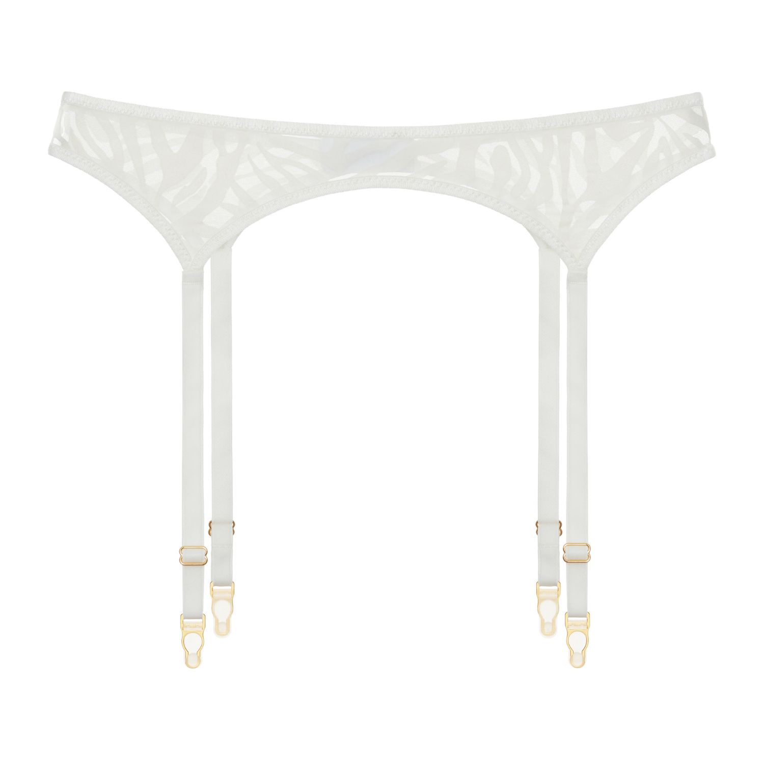 PERILLA WOMEN'S WANTED GARTER BELT OFF-WHITE