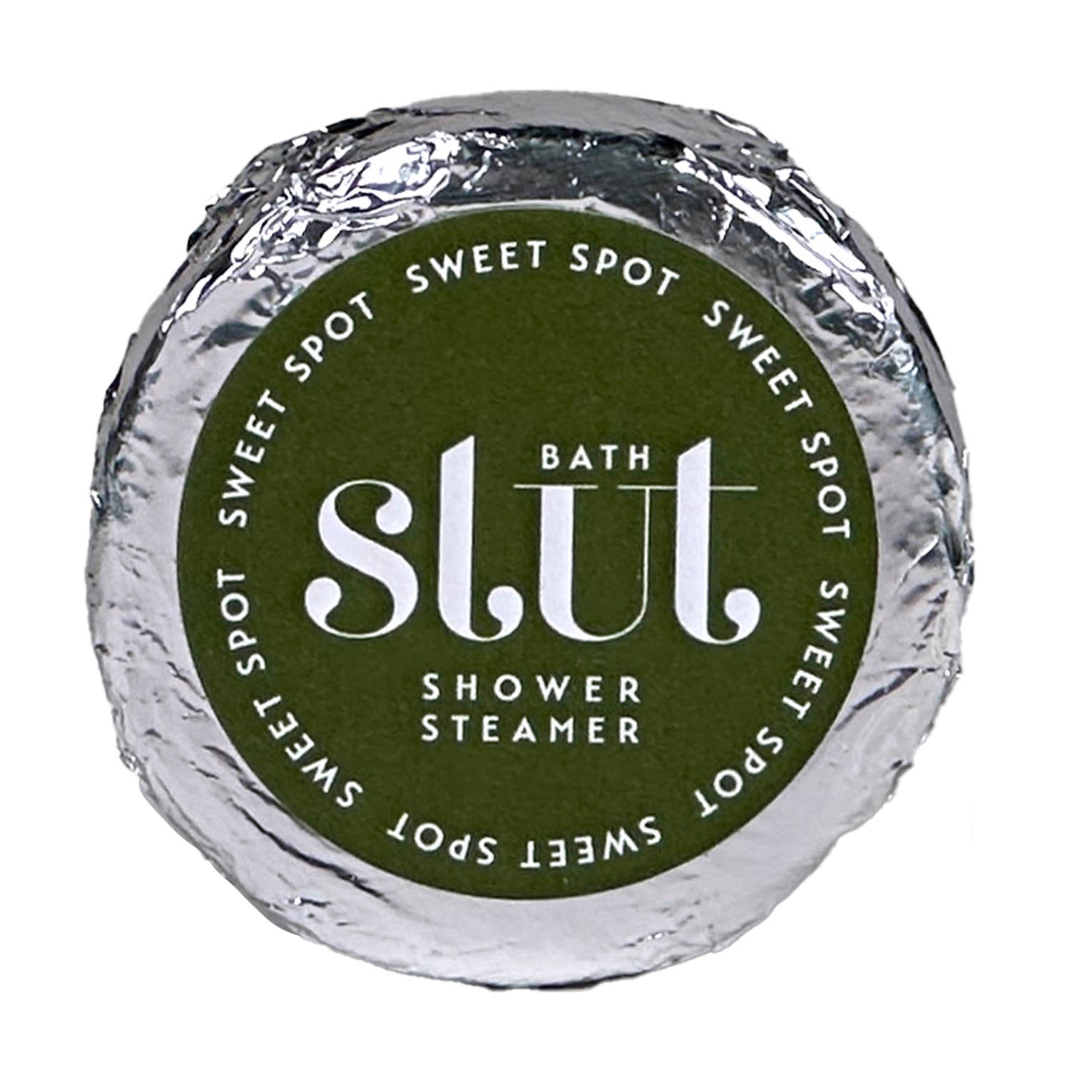 Green Aromatic Shower Steamers - Ten-Pack - Sweet Spot- Freesia Tuberose Gardenia Bath Slut