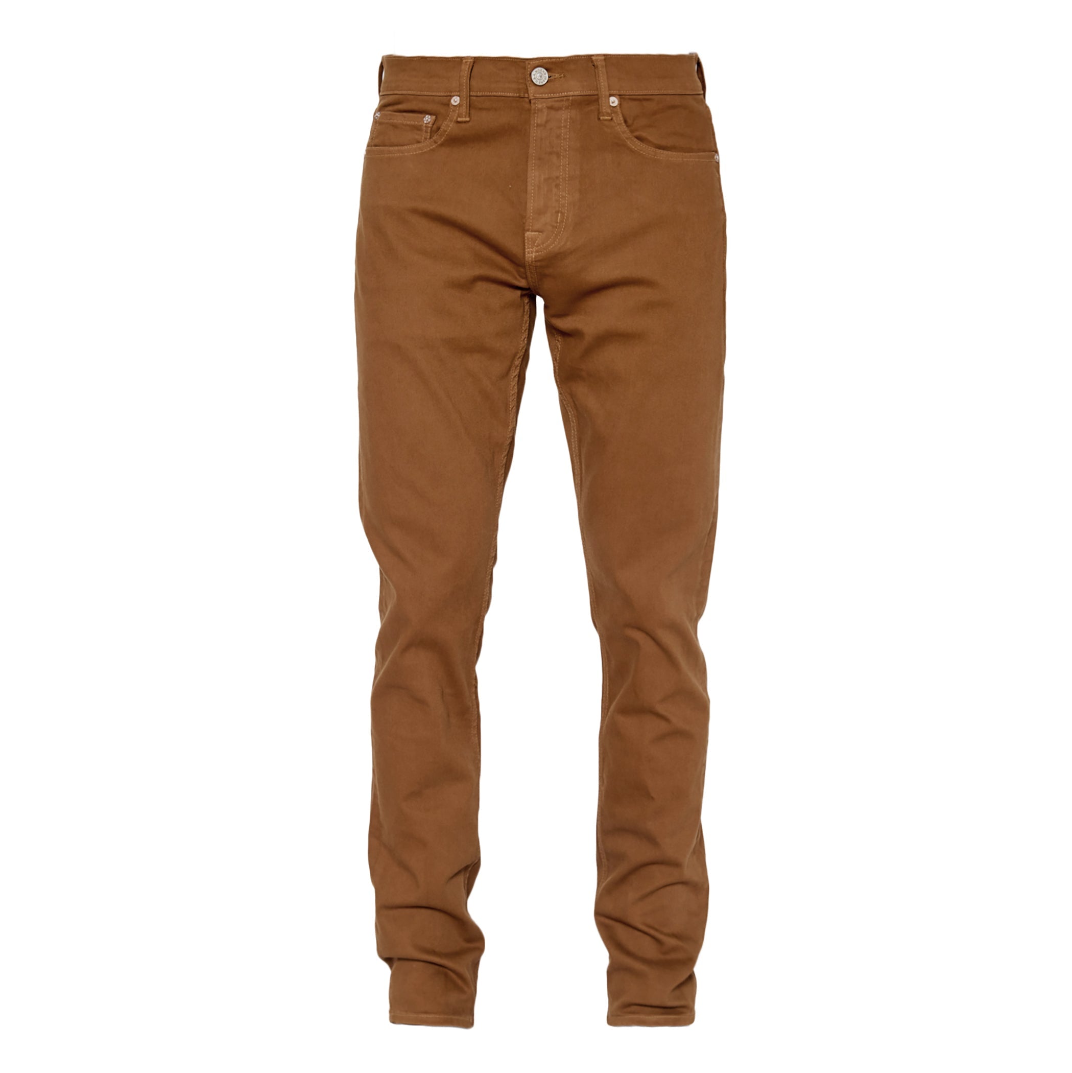 Noend Denim Brown Men's 30 Inseam Brooklyn Stretch Slim Fit Jeans In Oak