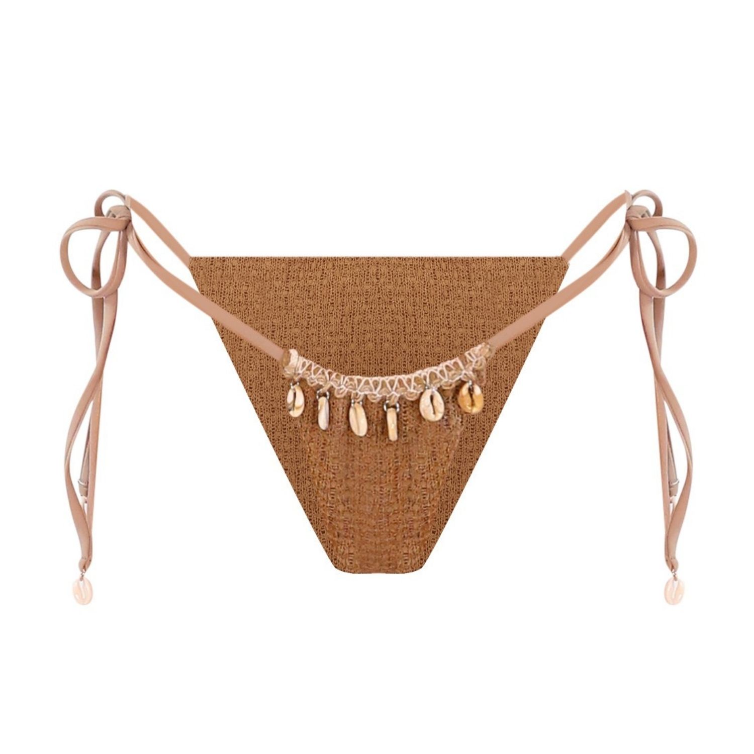 Belletage Swimwear Women's Brown The Brisa Bikini Bottom In Brown