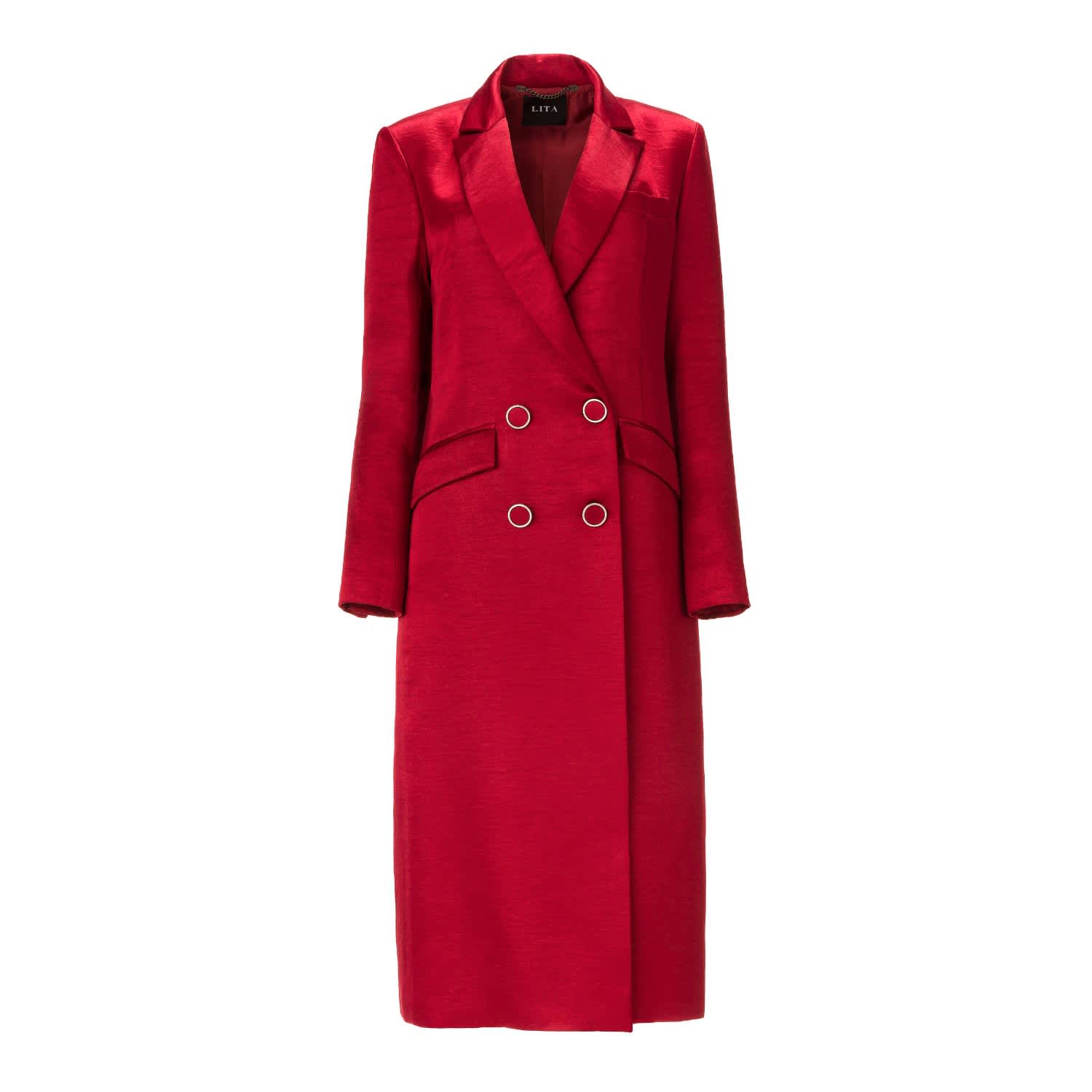 （laubeblanc） Belted Flare Trench coat Belted Flare Trench coat[Black] – L'AUBE BLANC