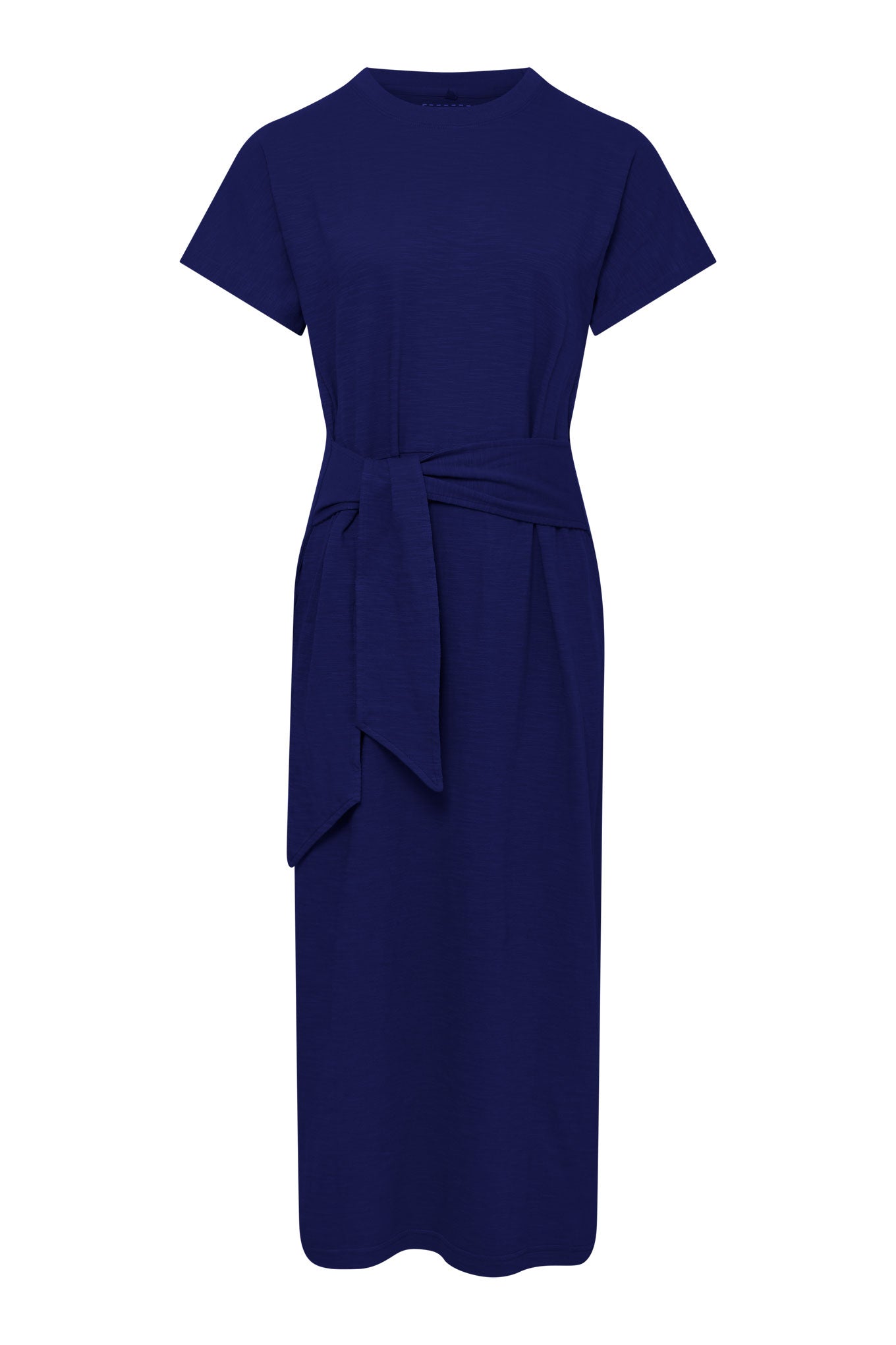 Shop Komodo Women's Blue Fonda - Gots Organic Cotton Dress Navy