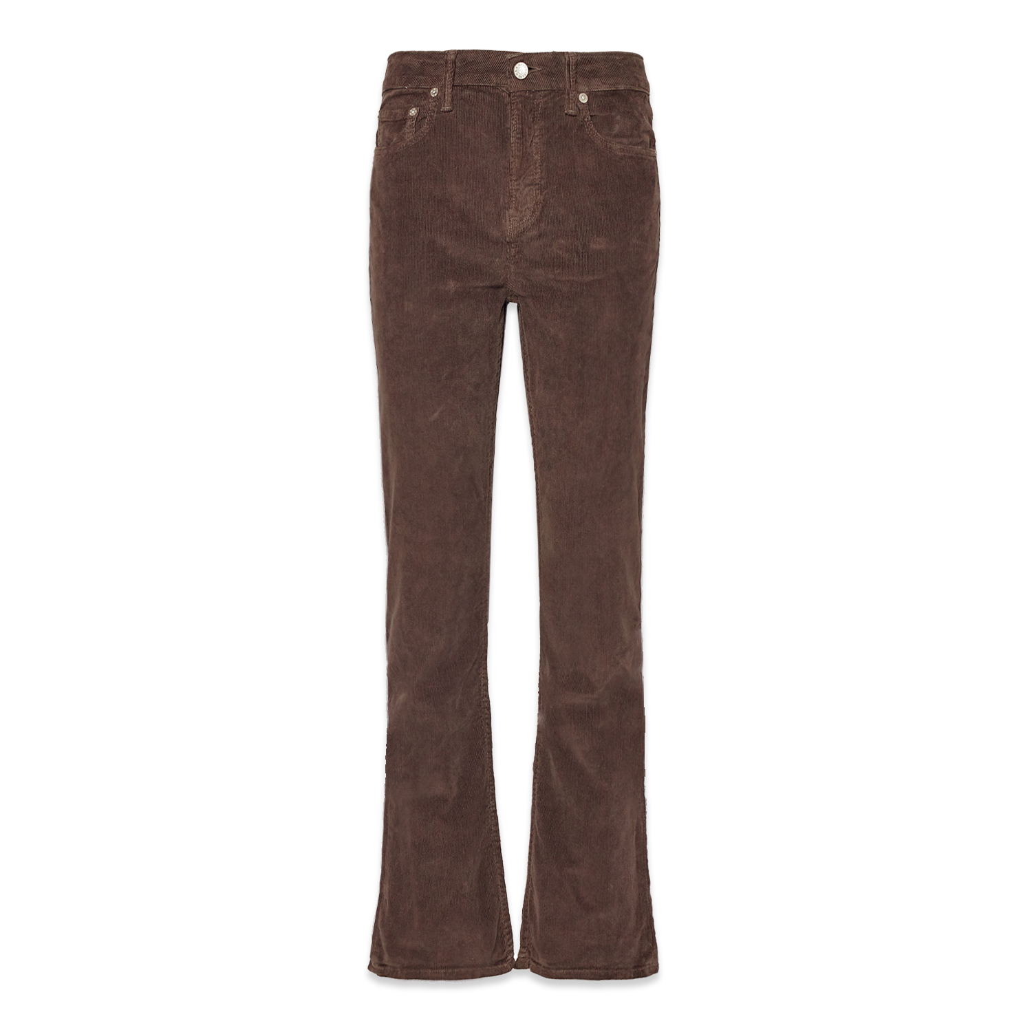 Farrah Corduroy Kick Flare Jeans In Brown | Noend Denim | Wolf & Badger