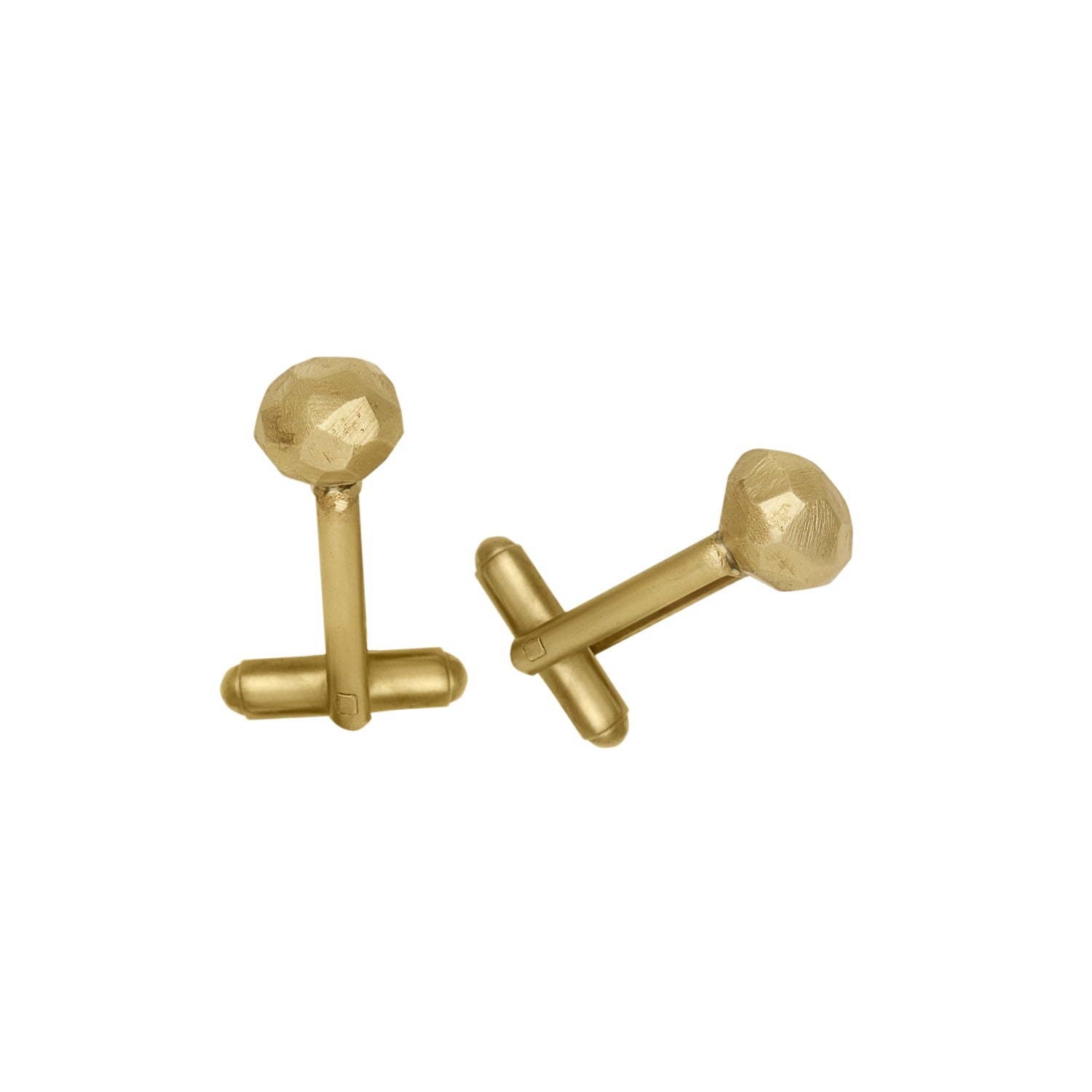 Zeworks Men's Gold Moon Cufflinks In Gold