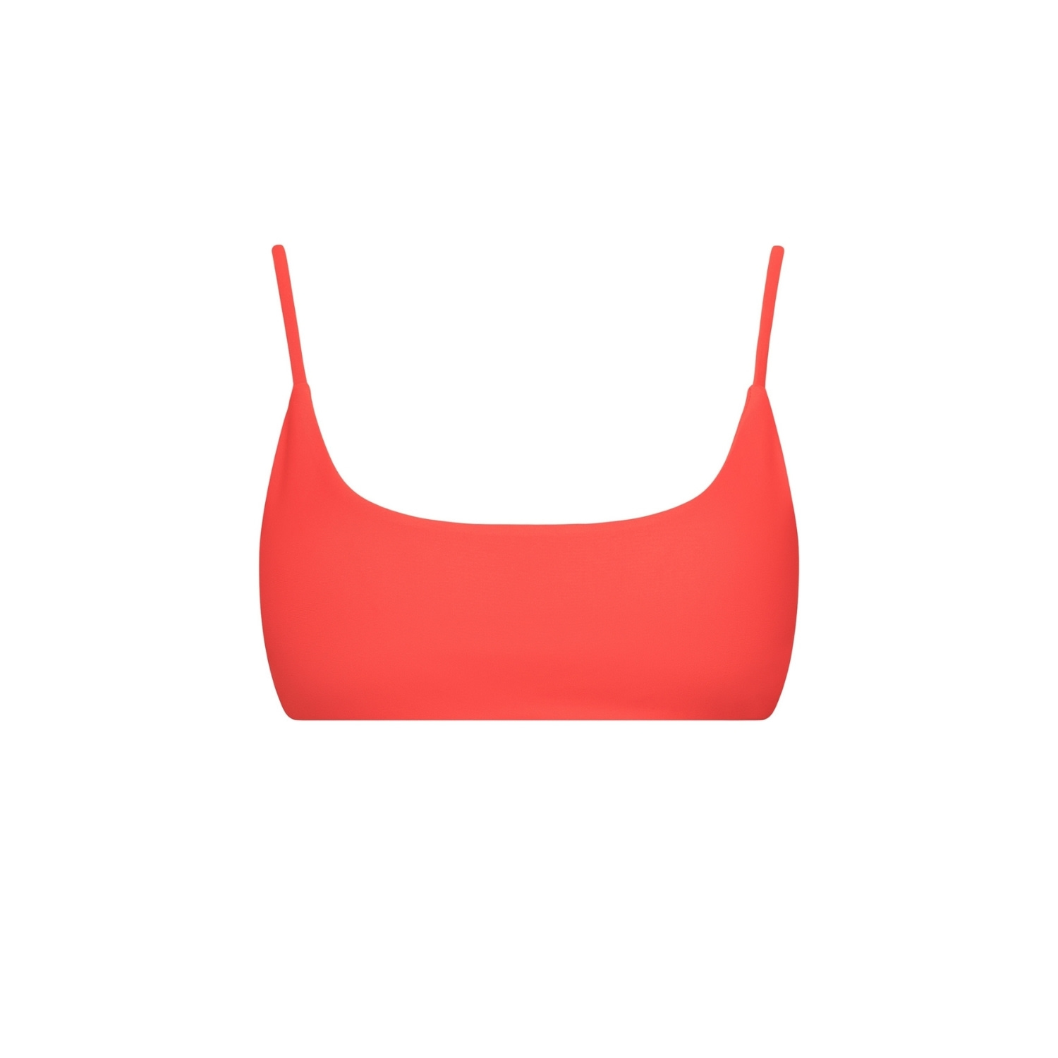 Playaluxe Women's Malibu Bralette Bikini Top Red In Red