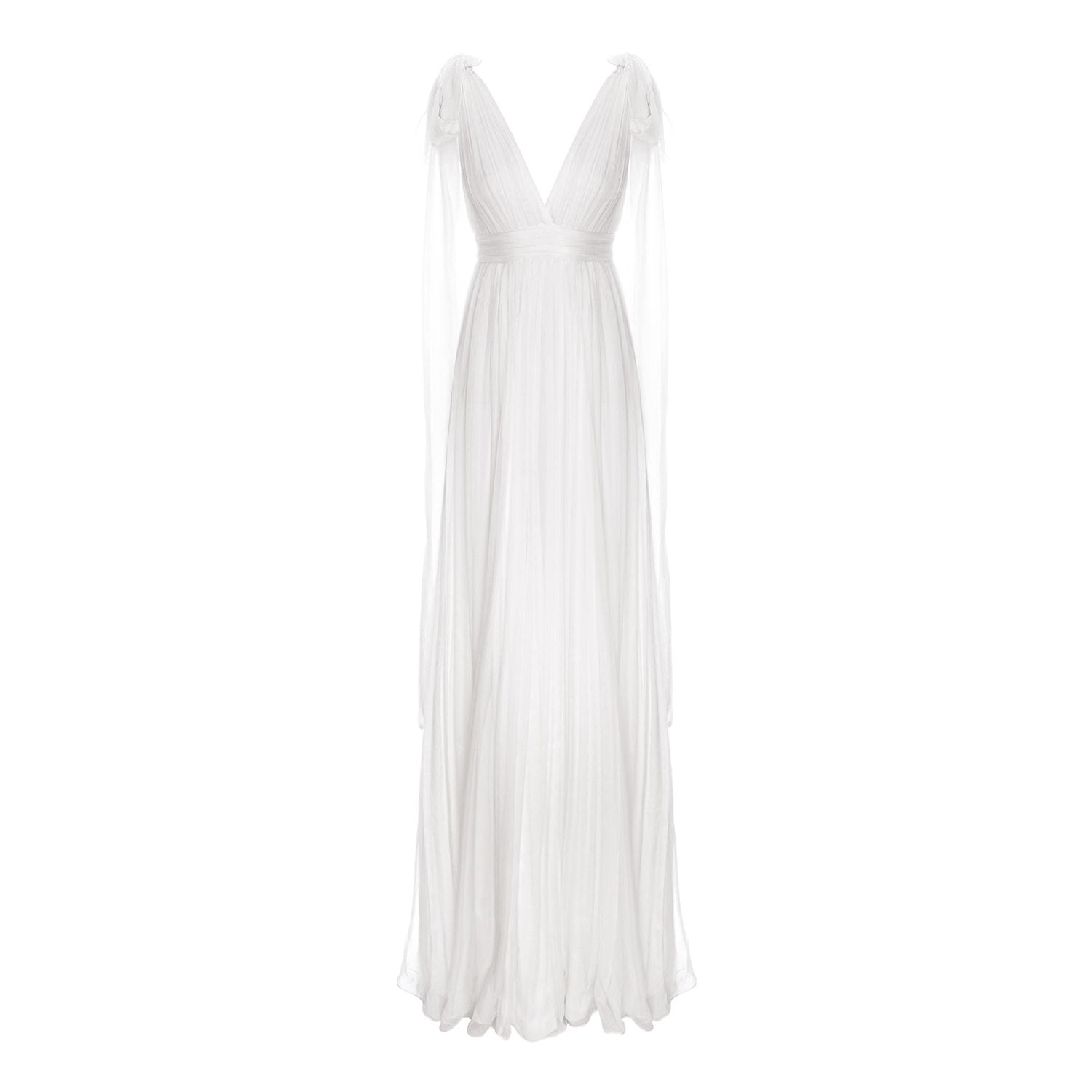 Framboise Women's Savana Long Elegant White Wedding Dress In White