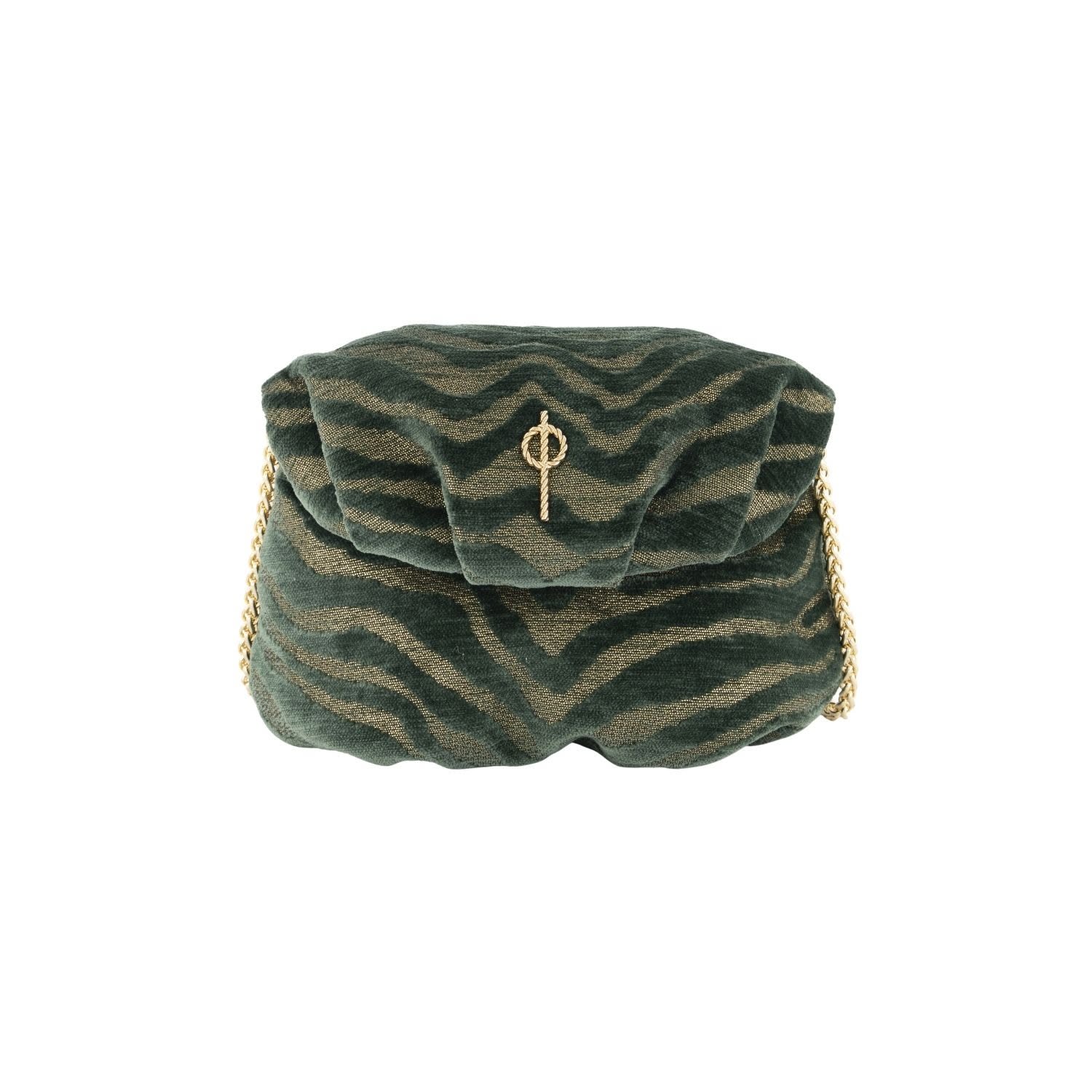 Otrera Women's Baby Leda Glitter Evening Snake Leda Green