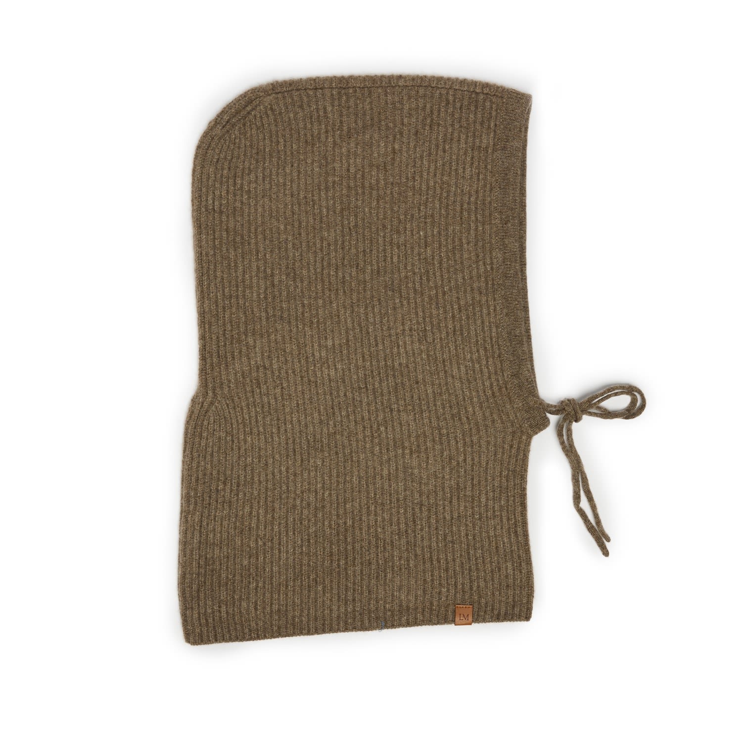 Lorna Murray Women's Brown / Neutrals Rock Face Ice Skate Hood In Brown