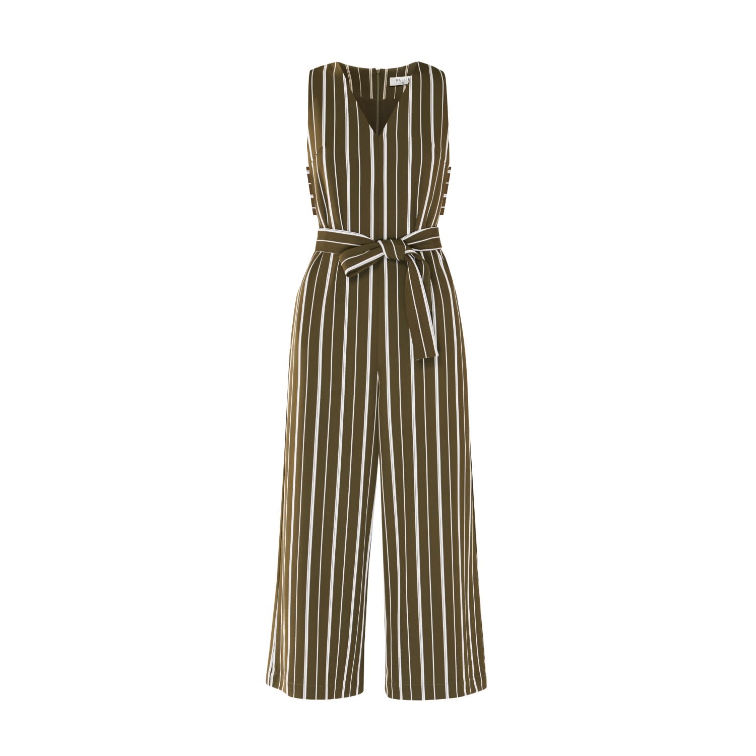 green striped jumpsuit