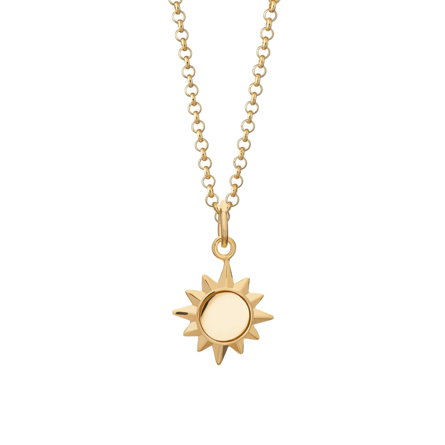 Women’s Gold Plated Sunshine Necklace Lily Charmed