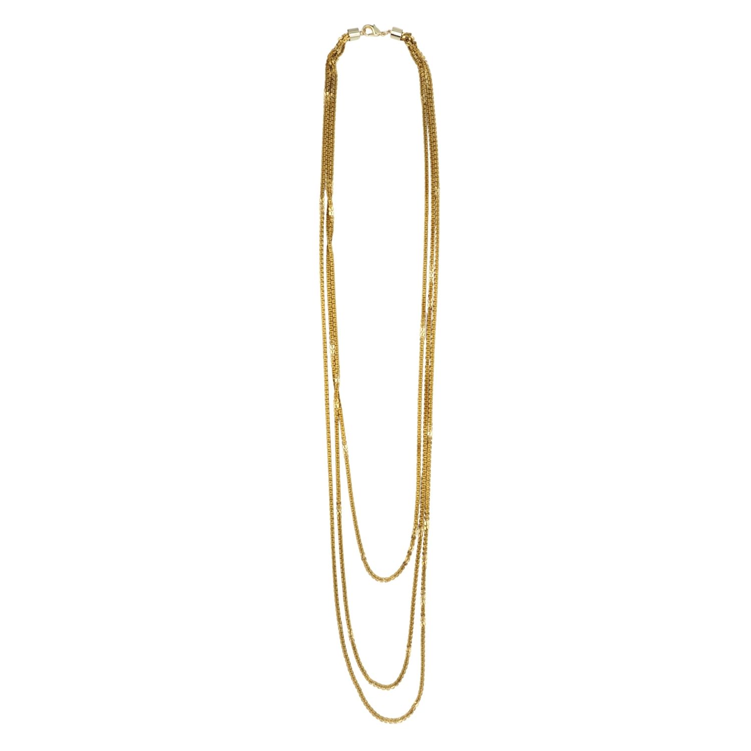 Sita Nevado Women's Big Bombeta Necklace - Gold In Gold