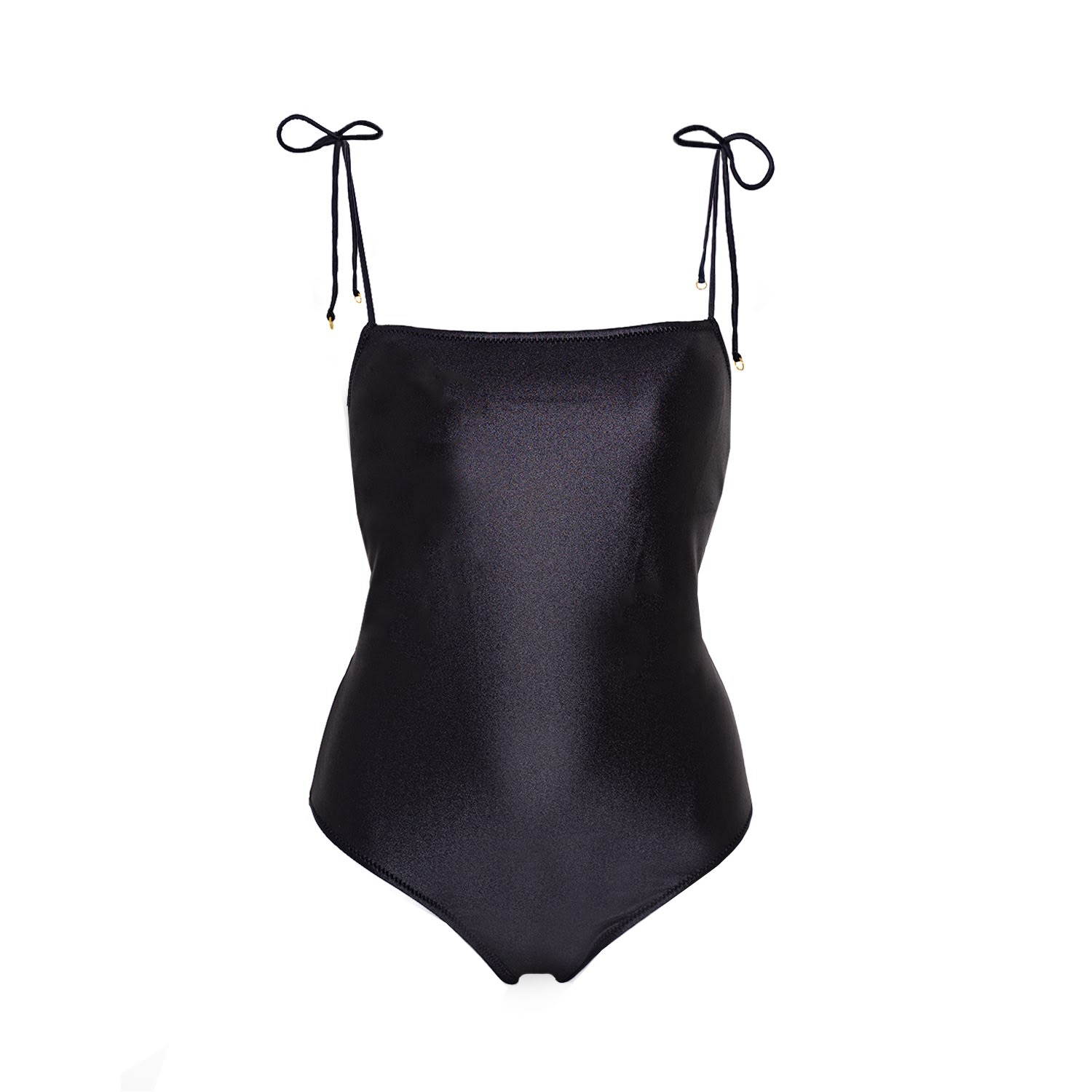 Women’s Miss Adorable One Piece Swimsuit - Black Medium Aulala Paris