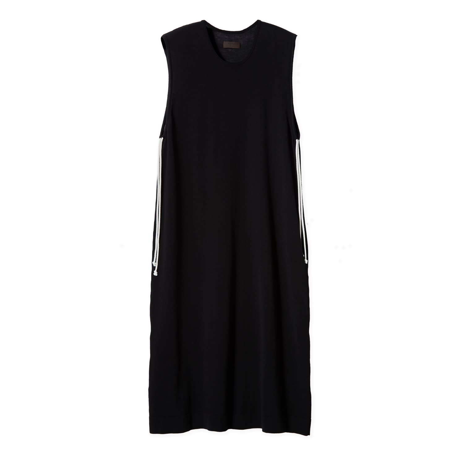 little black cotton dress